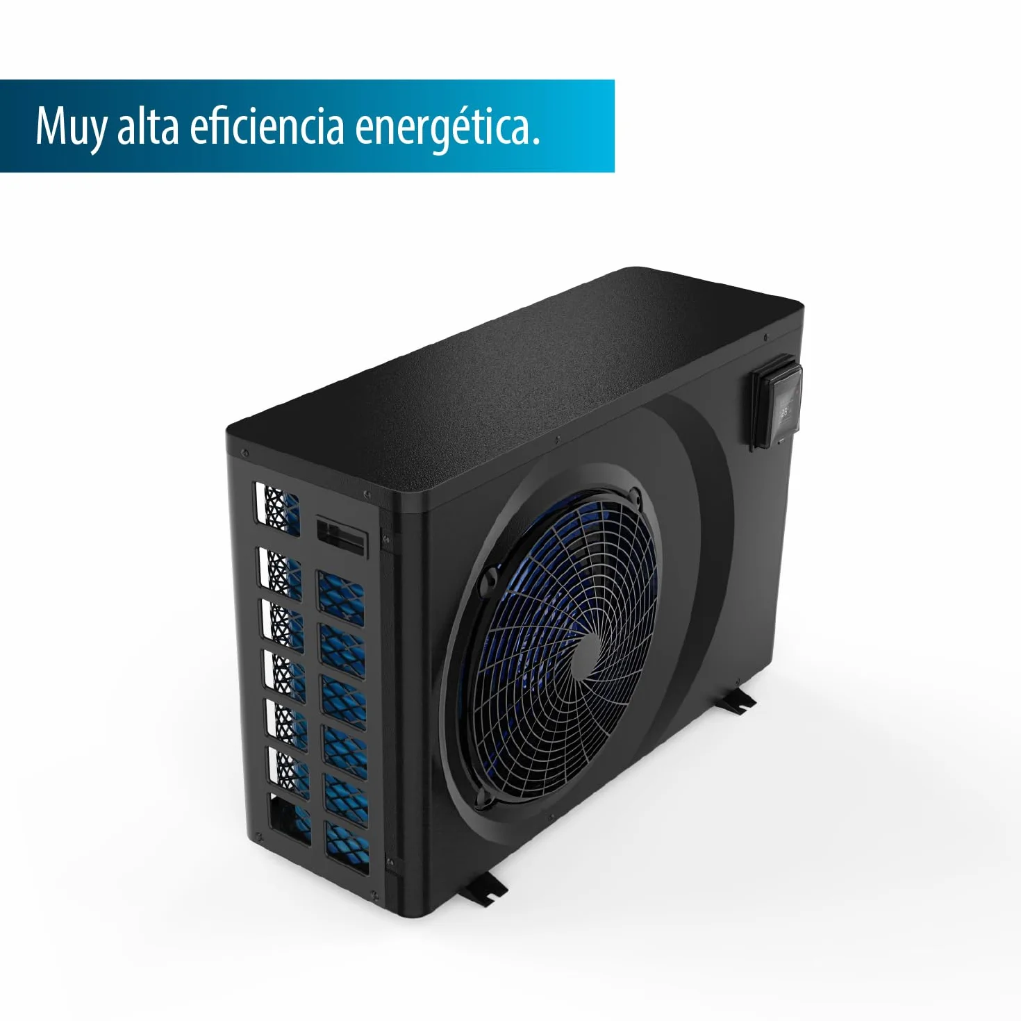 AquaForte Bomba de calor Full Inverter 11,5 kW 10,5 AMP 0,19-2,3 kW 25-50 m3 980x353x660 mm