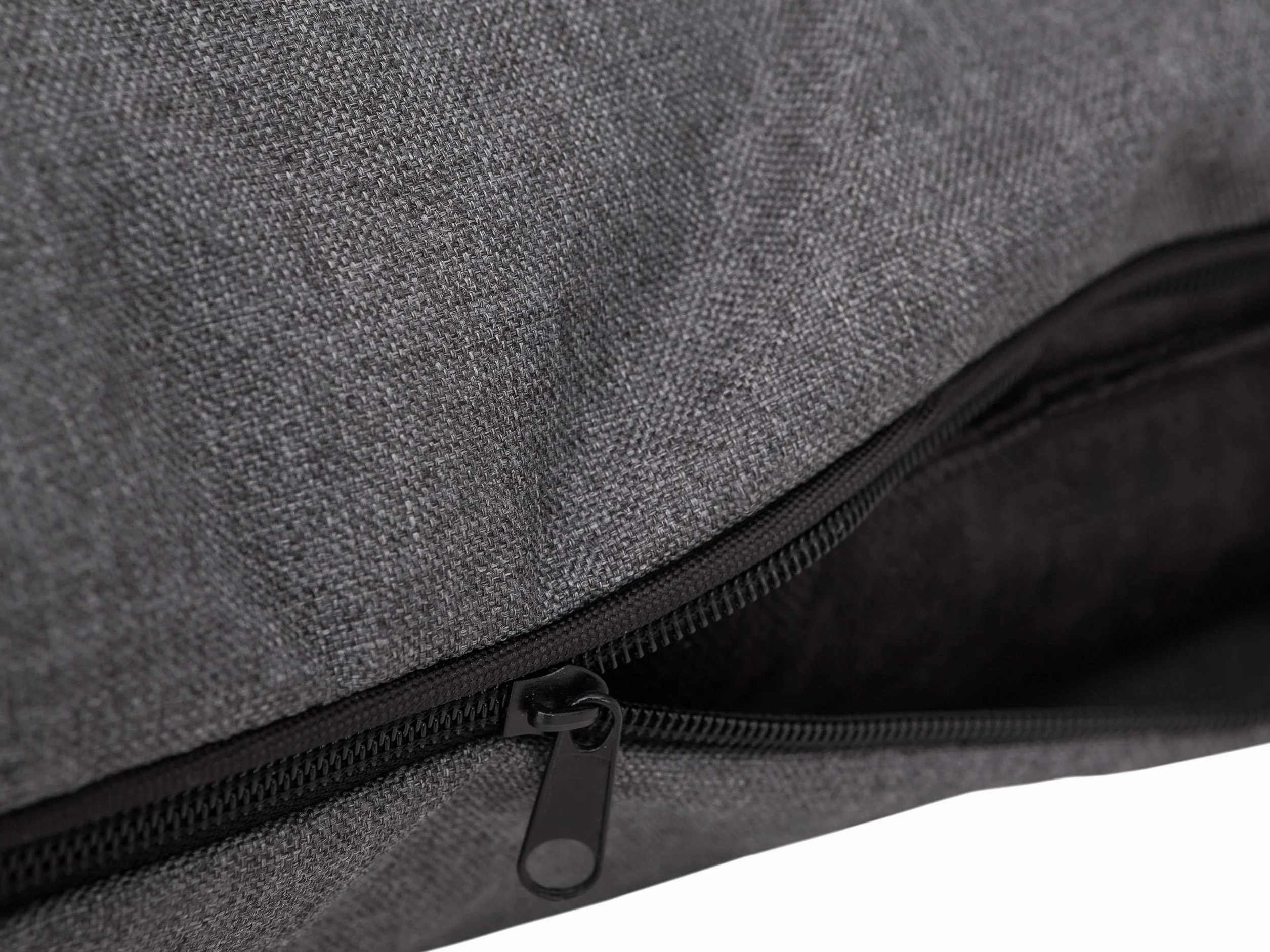 Cojín para Banco Impermeable 180 cm Grafito - Cojines Blandos de Asiento y Respaldo