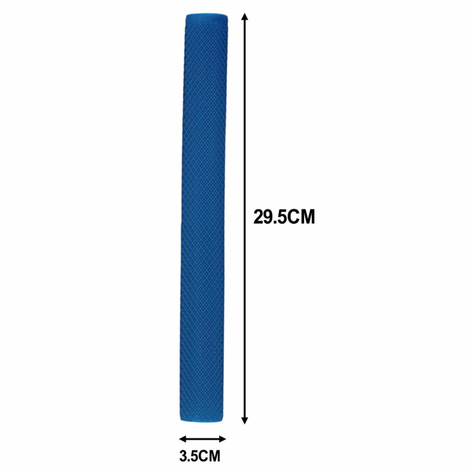 Grip Funda de agarre de silicona para billar, protector de mango antideslizante (azul)