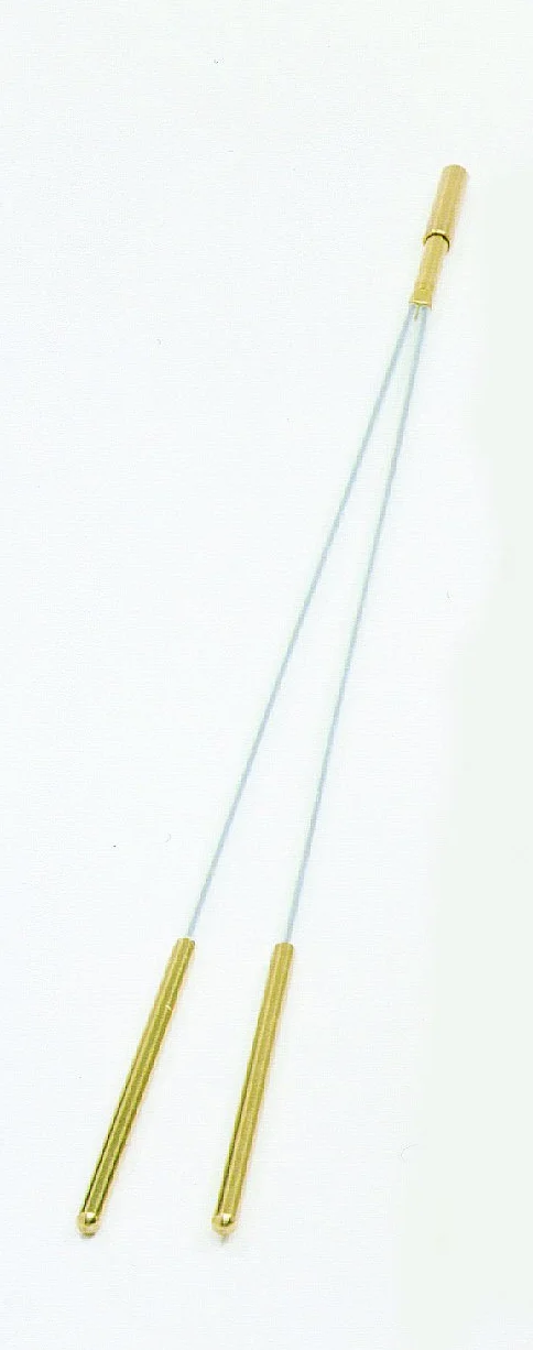Varilla de Zahori Mango de Latón Punta Insertable 42,5 cm