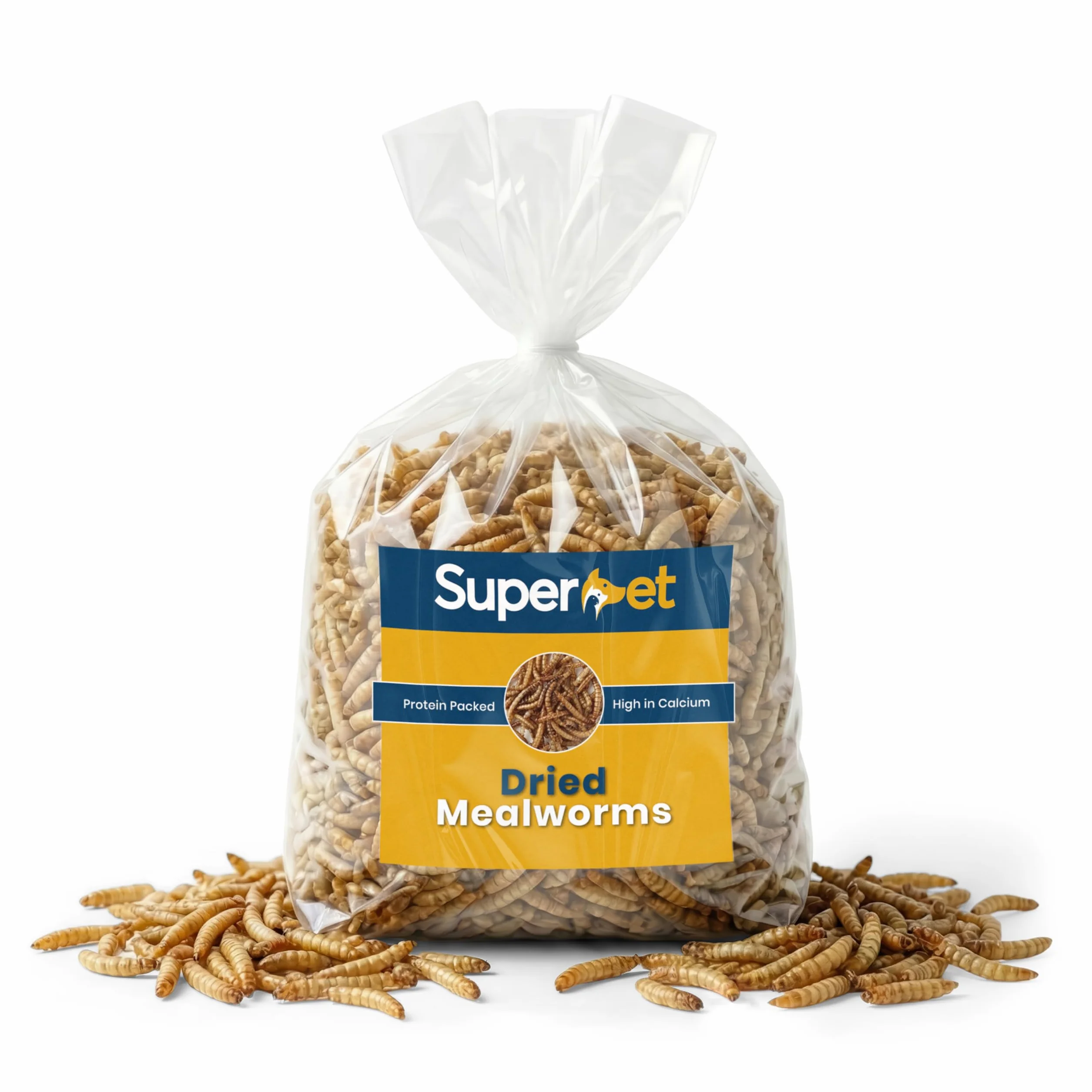 Mealworms 5 kg de gusanos de la harina secos para aves silvestres
