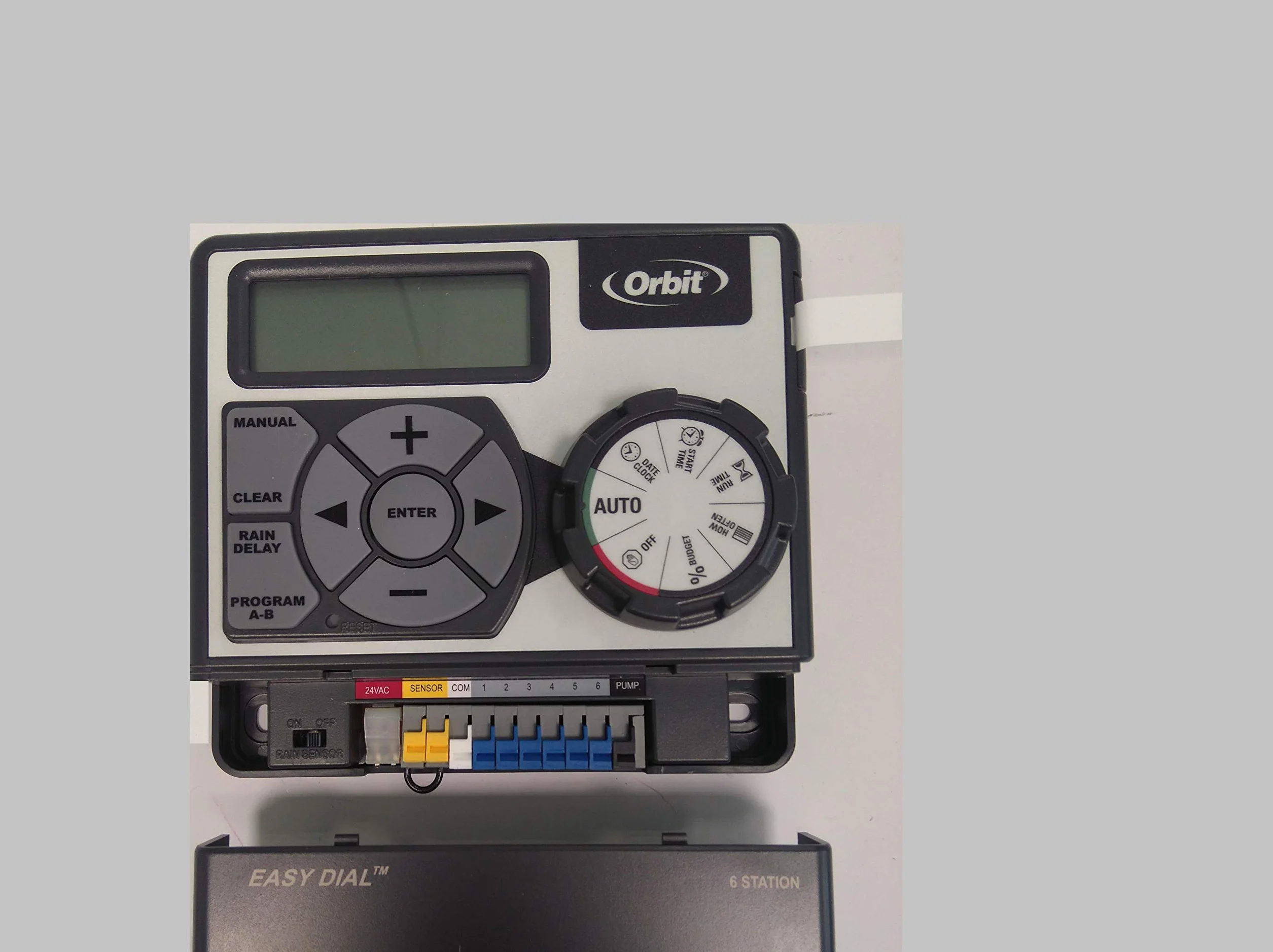 Orbit 94886 Pocket Star ULTIMA Programador de Riego Interior 6 Estaciones