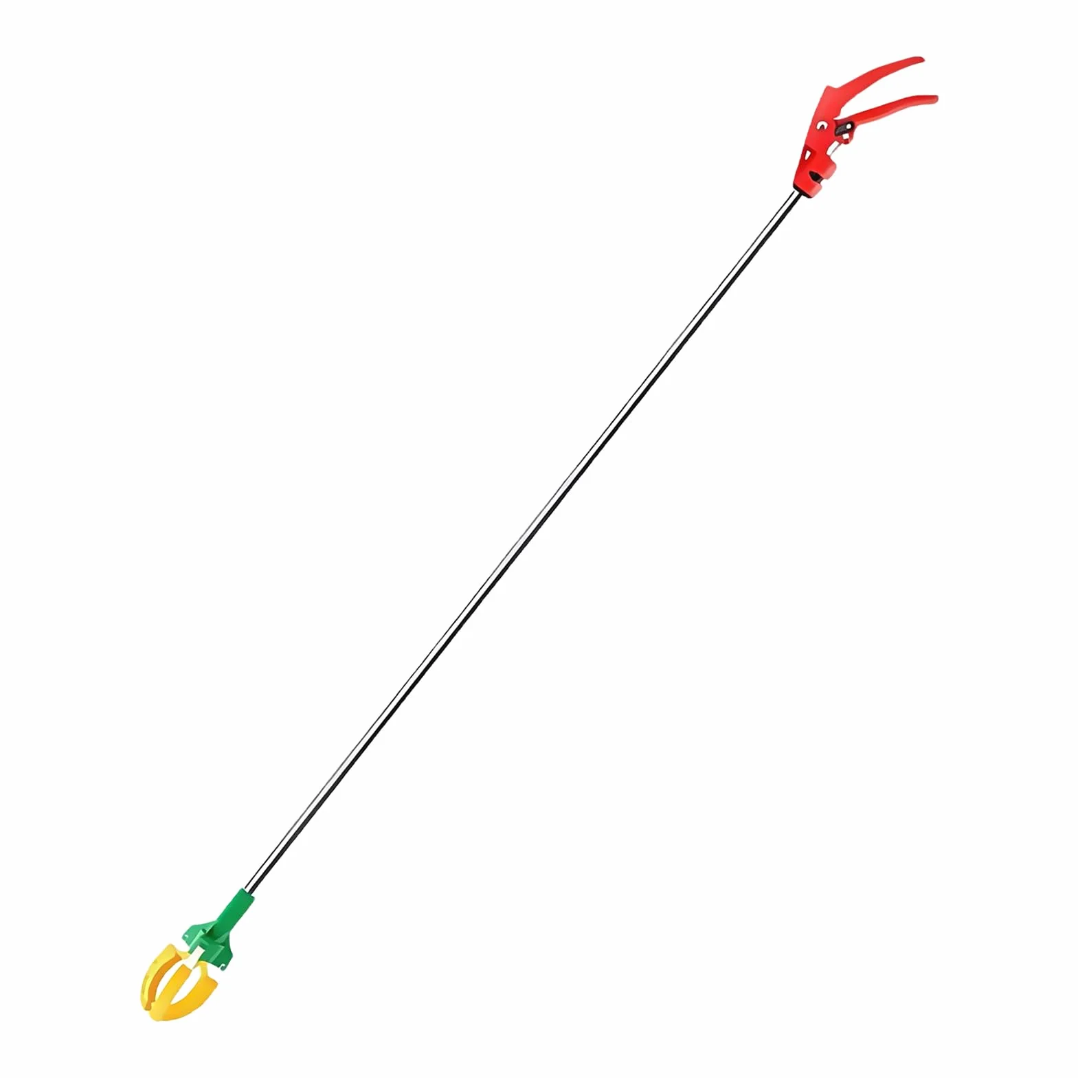 Recogedor de frutas para árboles, recogedor de frutas extensible de 3 garras, dispositivo manual ajustable para cosechar peras, aguacates, cerezas, caquis 3 metros