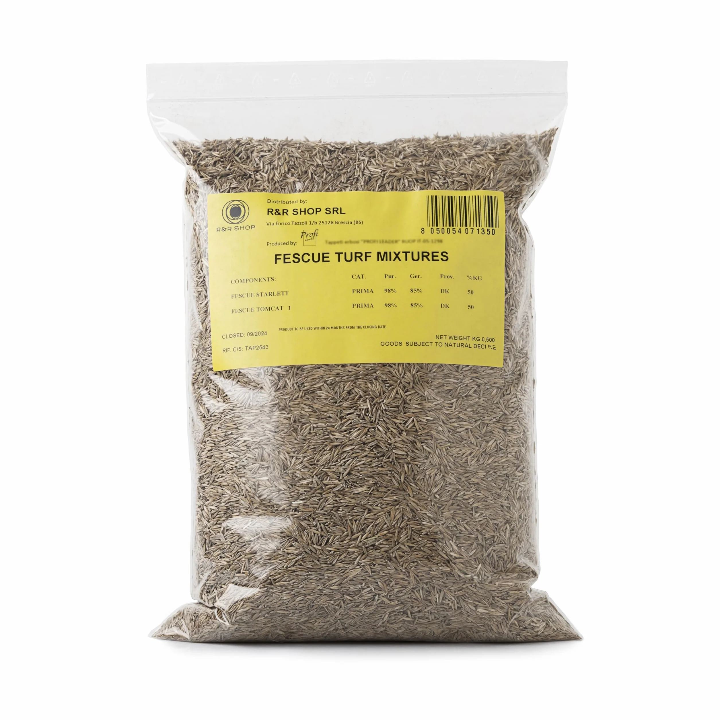 Semillas para Césped Festuca Arundinacea 500gr 20mq