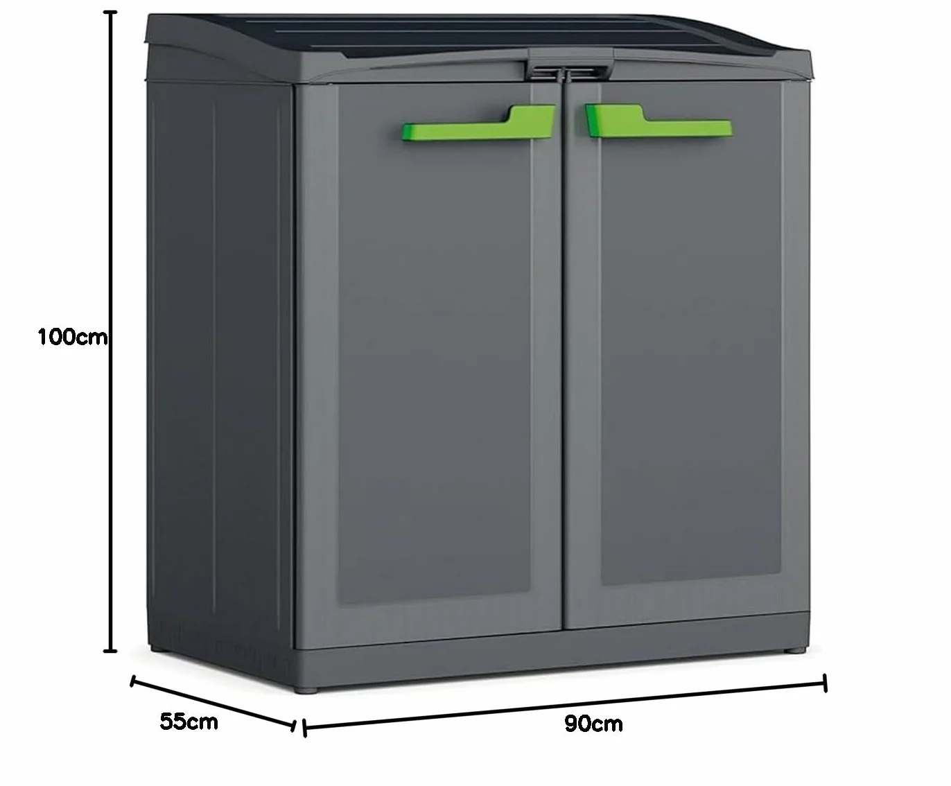 Keter Compact Store Cubo 90 x 55 x 100 cm Gris Antracita