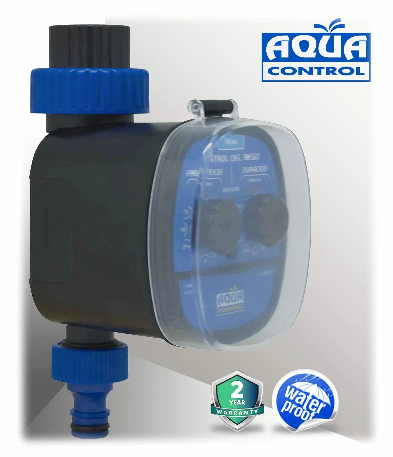 Aqua Control C4099N Programador de Riego para Jardín, 0 Bar, 10x10x16 cm