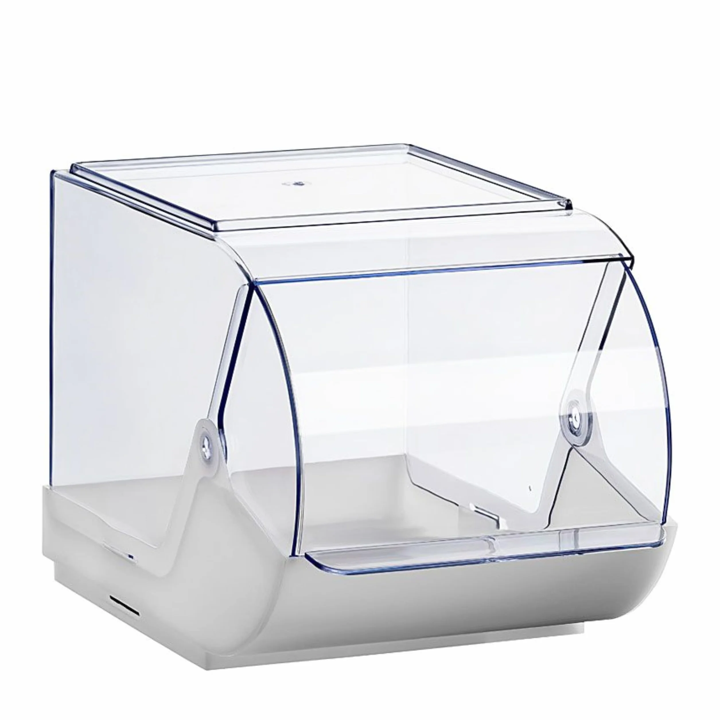 hünersdorff Caja de polipropileno con tapa transparente 3,7 litros almacenamiento
