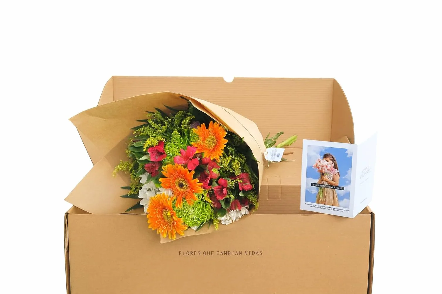 Ramo de Flores Naturales Mixto Fresco para Regalo San Valentín