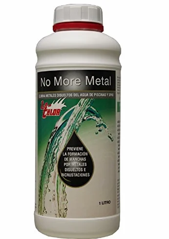Secuestrante de metales disueltos en el agua