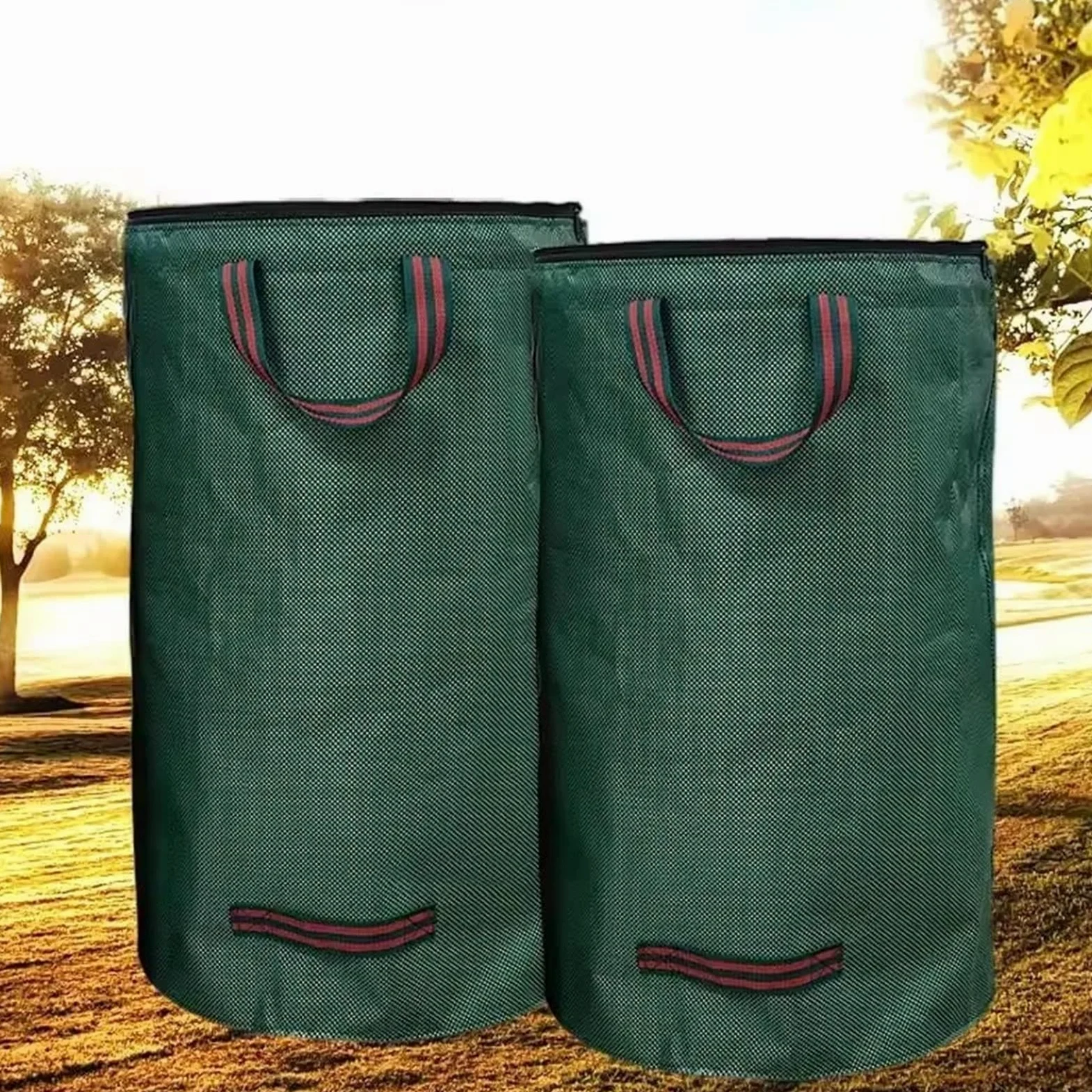 Bolsa para Residuos de Jardín Bolsa plegable for residuos de jardín con tapa