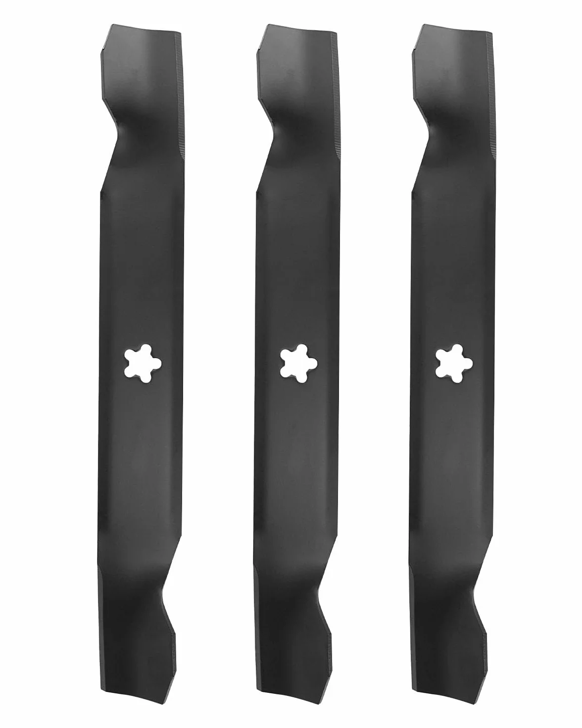 ACEBRI Cuchillas de alta elevación de 50 pulgadas para Husqvarna 532137380, para Poulan 532137380, AYP 137380, 156468, 532137380, para Craftsman 137380 cuchillas de cortacésped, paquete de 3