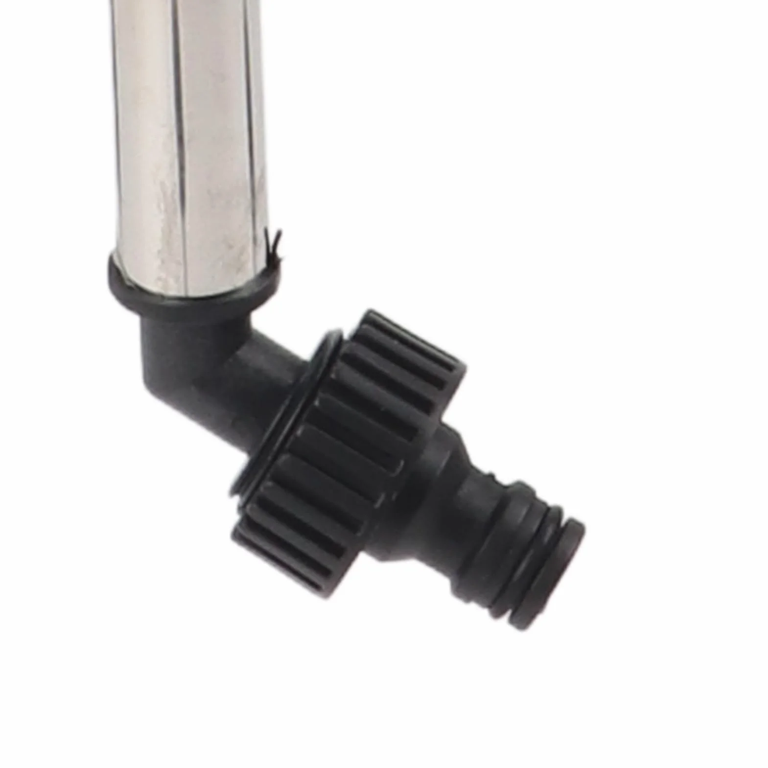 SUNGOOYUE Aspersor Atomizador Giratorio de Acero Inoxidable para Césped, Aspersor de Jardín con Trípode Ajustable de 45 a 89 Cm, Rociador de 30 a 360 Grados para Jardineros, Riego de Flores y