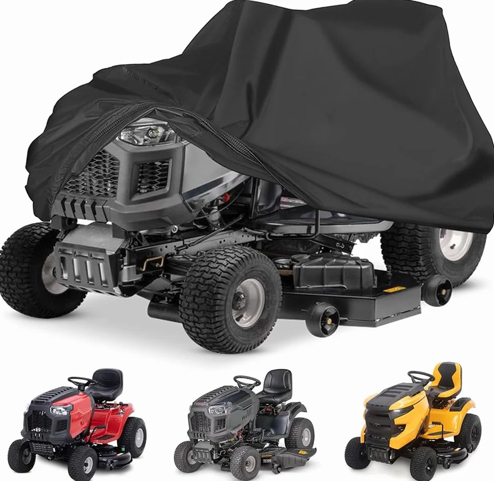 Cubierta para Cortacésped para MTD 330 1964-1969, Oxford Funda Protectora Impermeable Anti Viento Accesorios Tractor Cortacésped