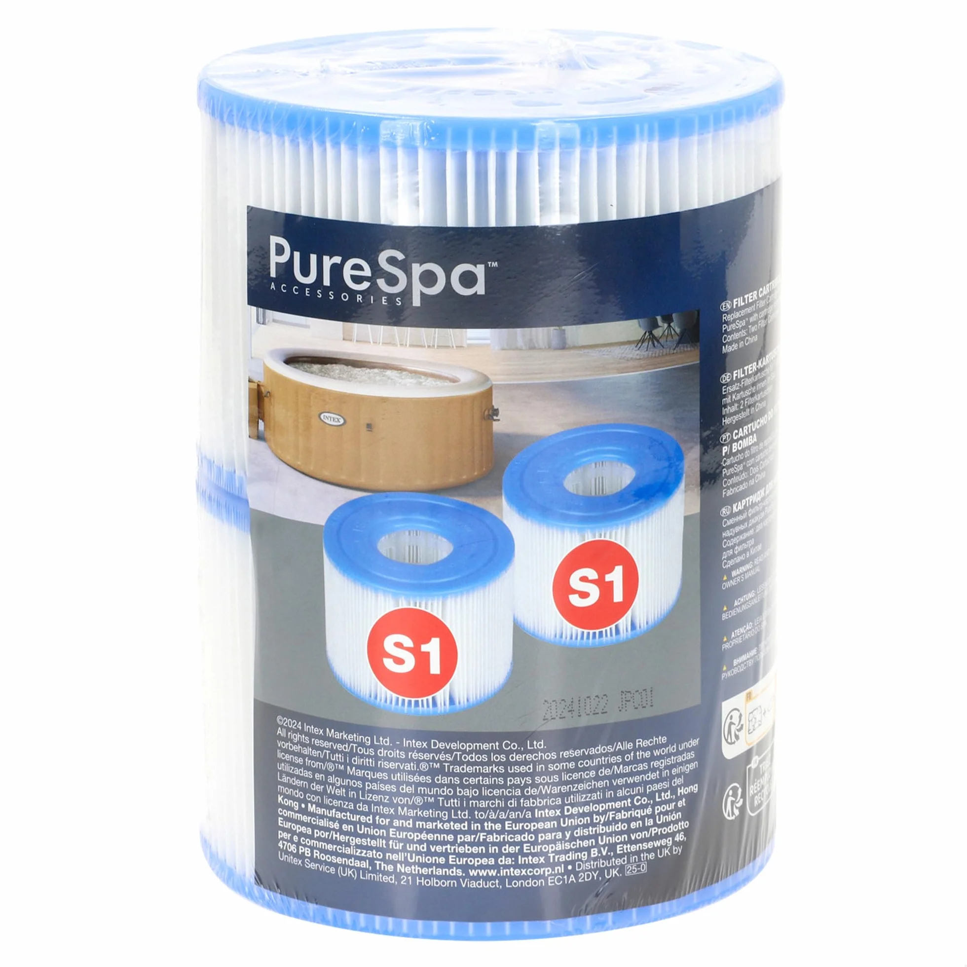 Intex Pack 2 Cartuchos SPA Tipo s1 55000