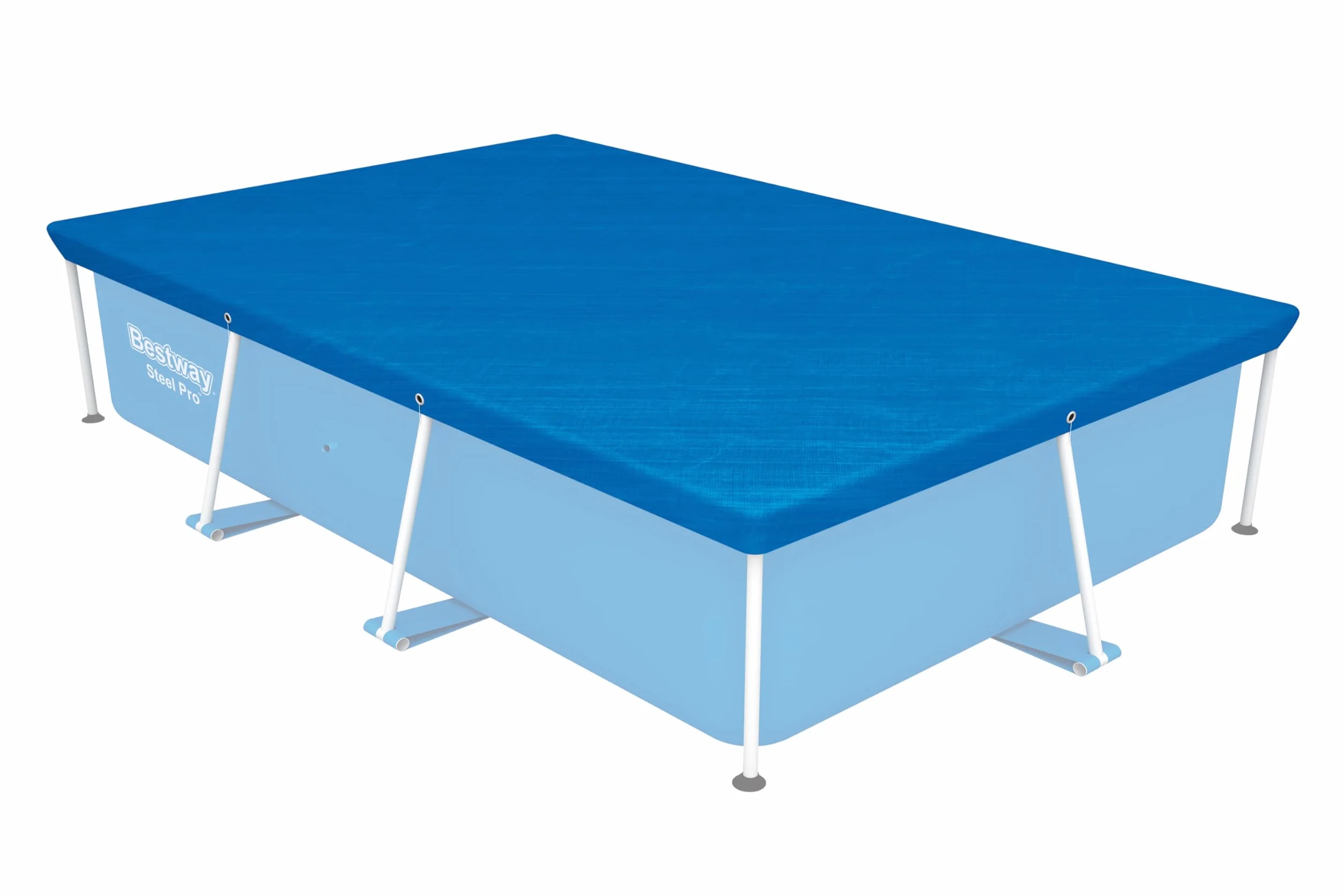 BESTWAY Cobertor de Invierno Rectangular 264x174 cm para Piscinas Azul