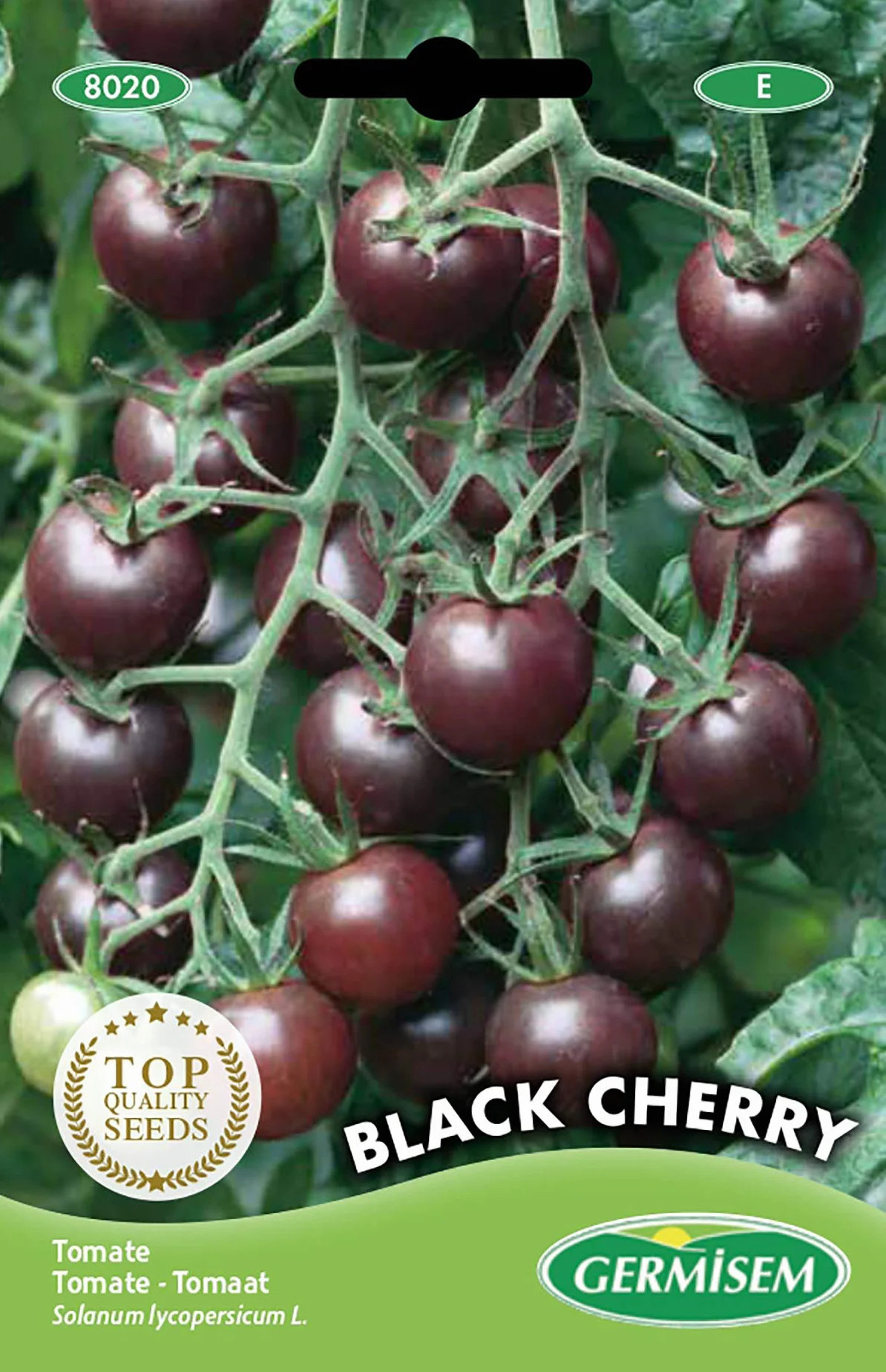 Germisem Black Cherry Tomate 20 Semillas EC8020