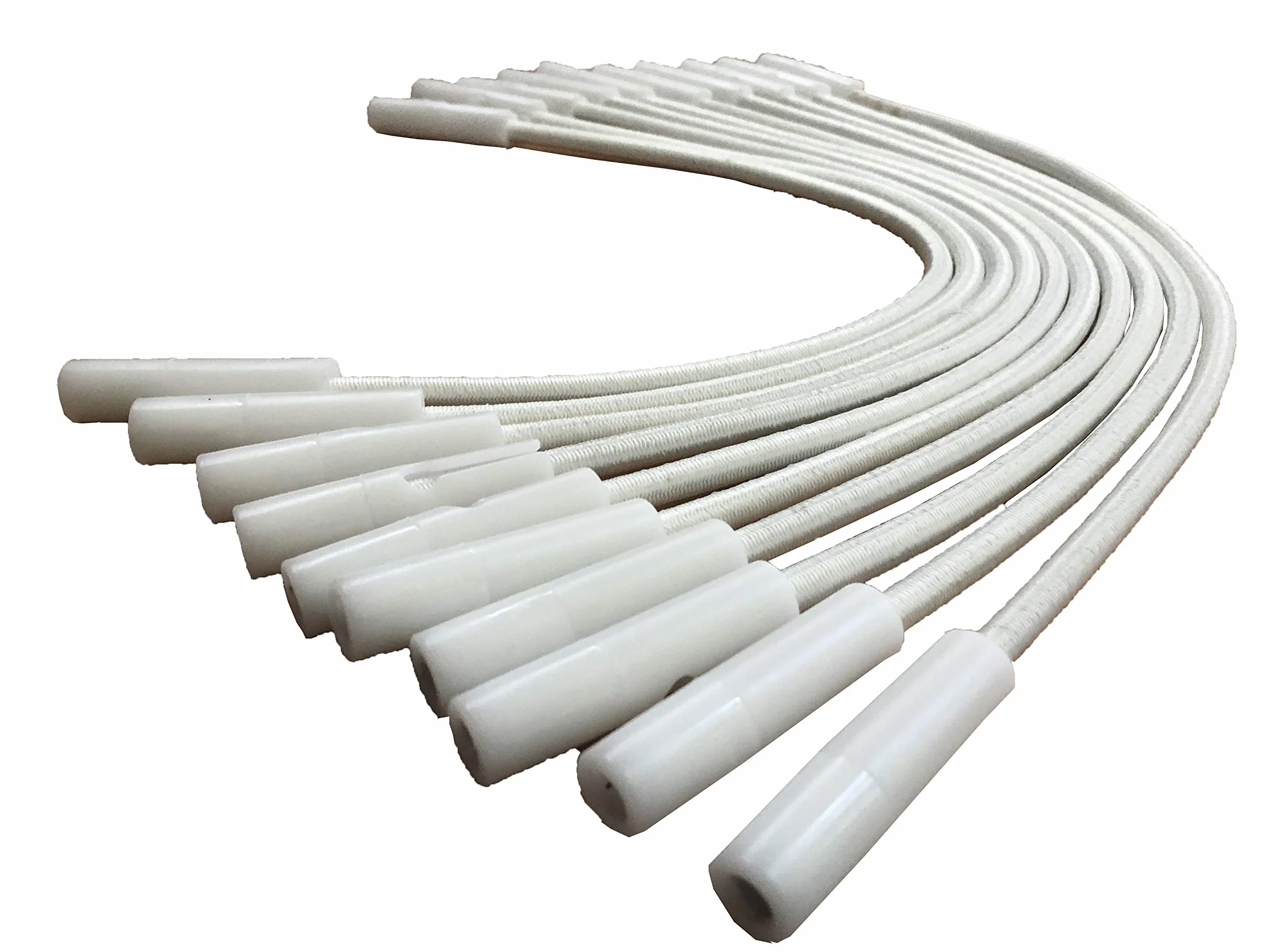 Tensores Regulables para Lona de Piscina Kit 10 Ud Blancas