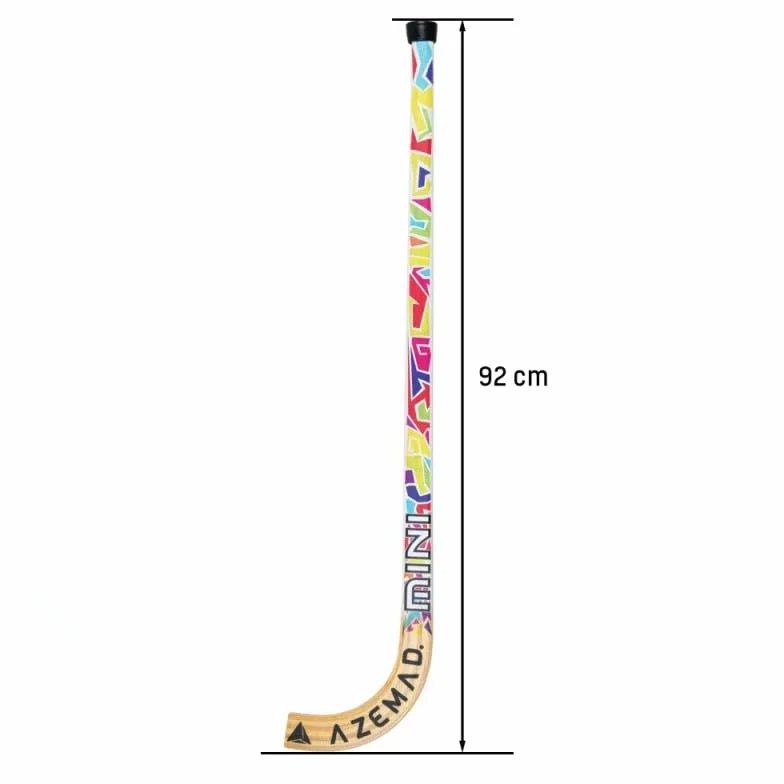L'Estel Skates Azemad Stick Mini 90 cm Stick de Madera para Hockey Patines