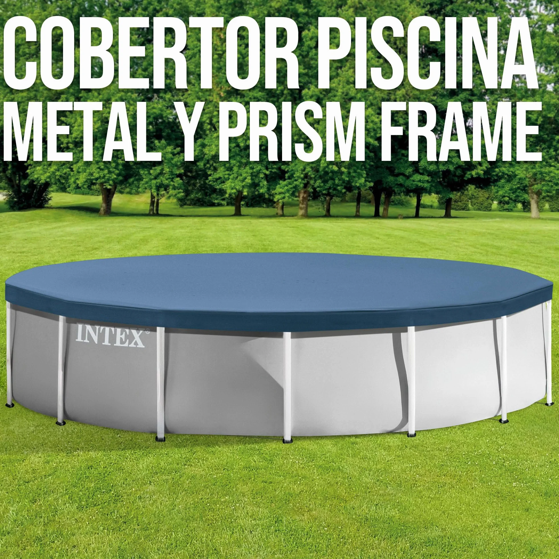 Intex Cobertor para Piscinas Desmontables Metal Frame 305 cm