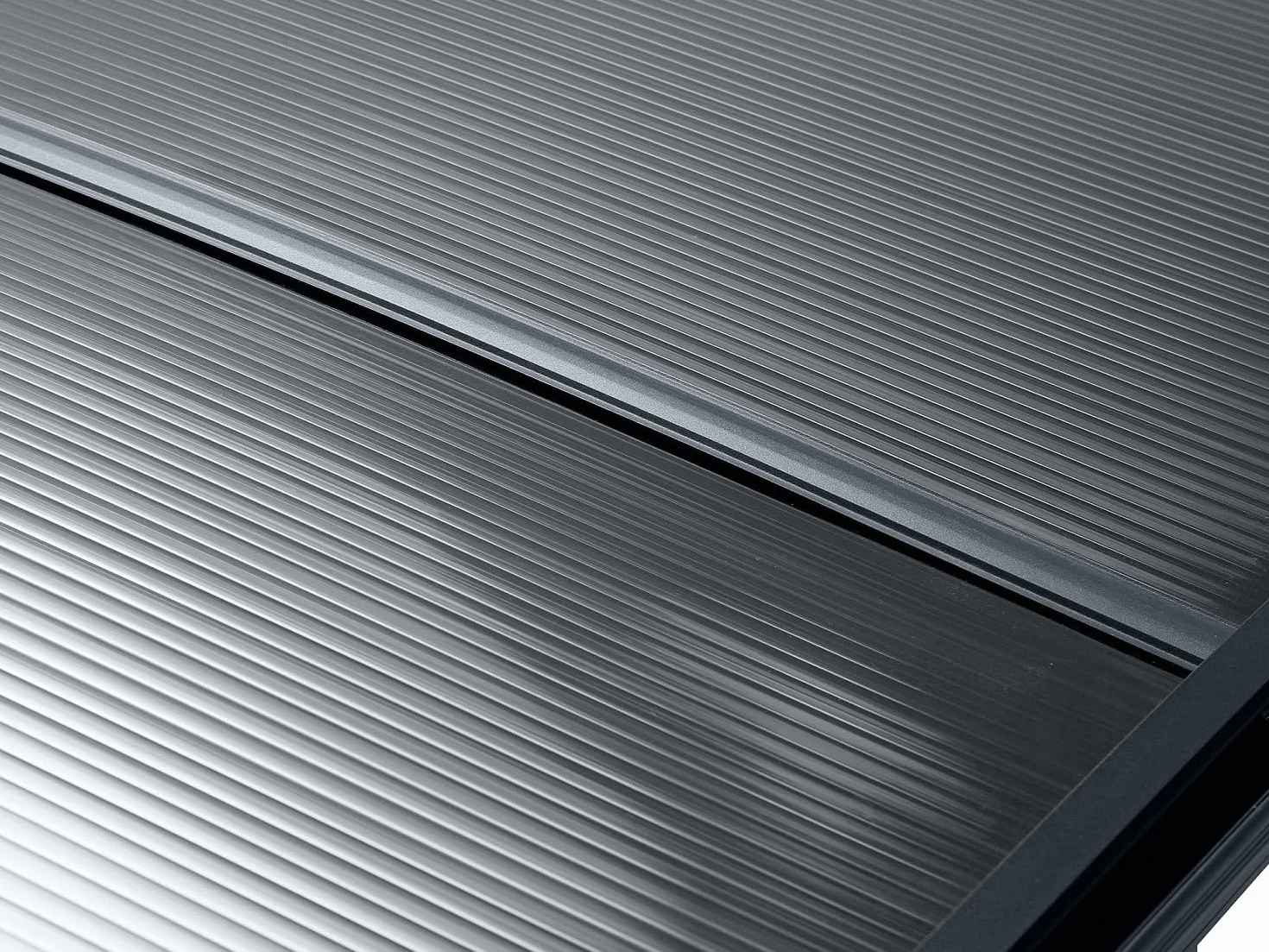 Baresa Carport Pergola Individual Independiente Aluminio 1 Coche 15,15 m² Gris Antracita