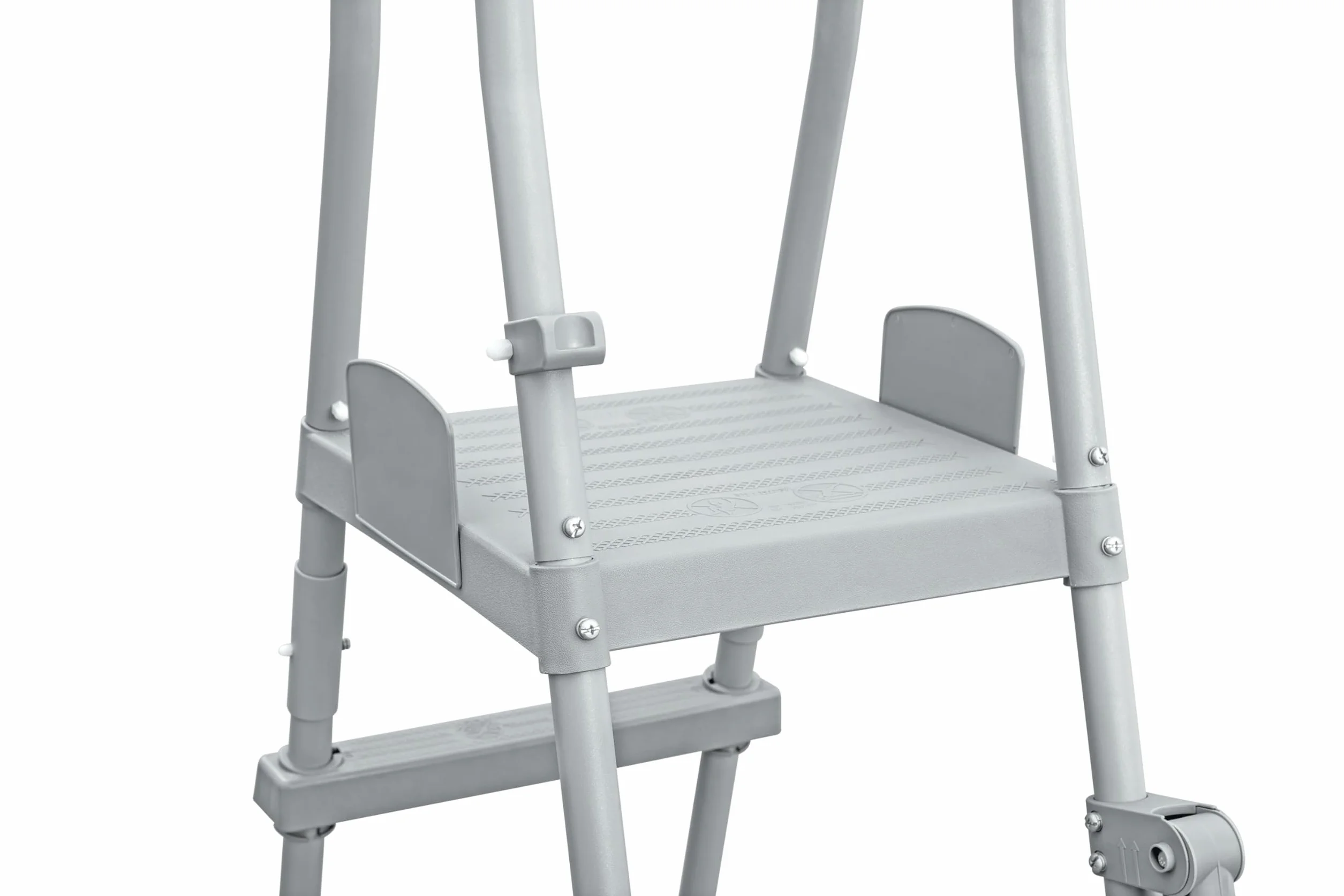 Bestway Escalera para Piscina Abatible 1,32 m con Seguro