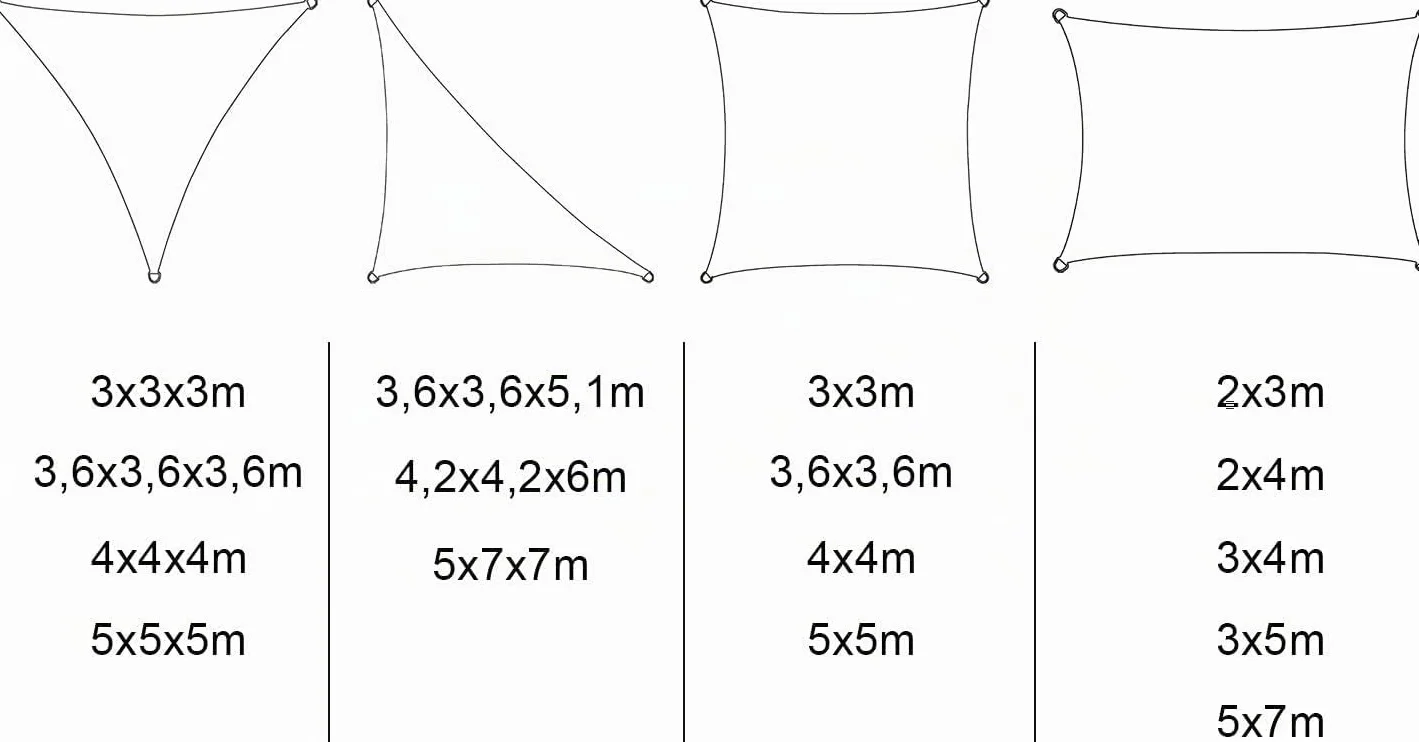 WOLTU Toldo Vela de Sombra Cuadrado 4x4 m HDPE Transpirable Anti Rayos UV Solar protección 85% Resistente Jardín Patio Exteriores Arena