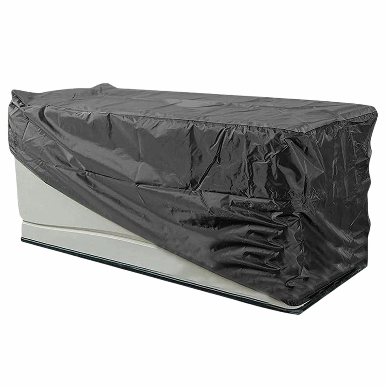 Generisch Baúl multiusos para jardín 100 cm resistente al agua UV 123 x 62 x 55 cm