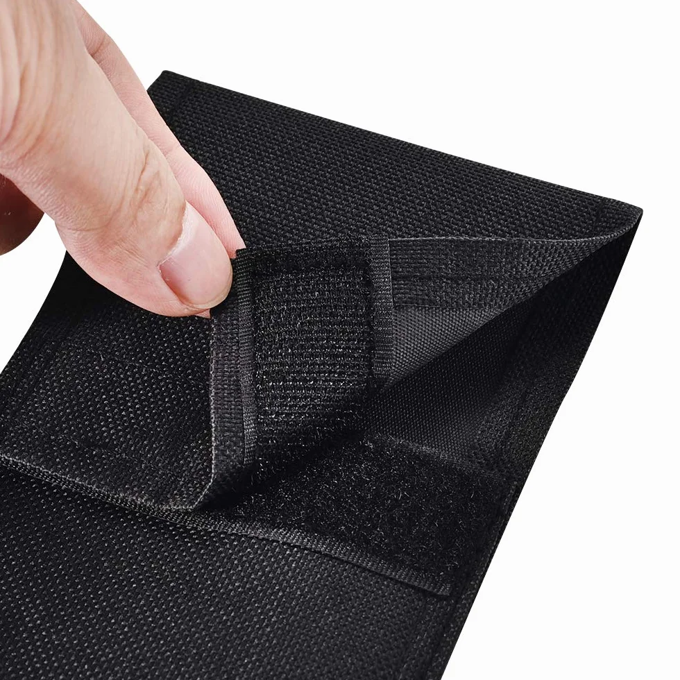 Black Pool Cue Case, Billiard Stick Storage Bag for 1/2 Snooker Rod