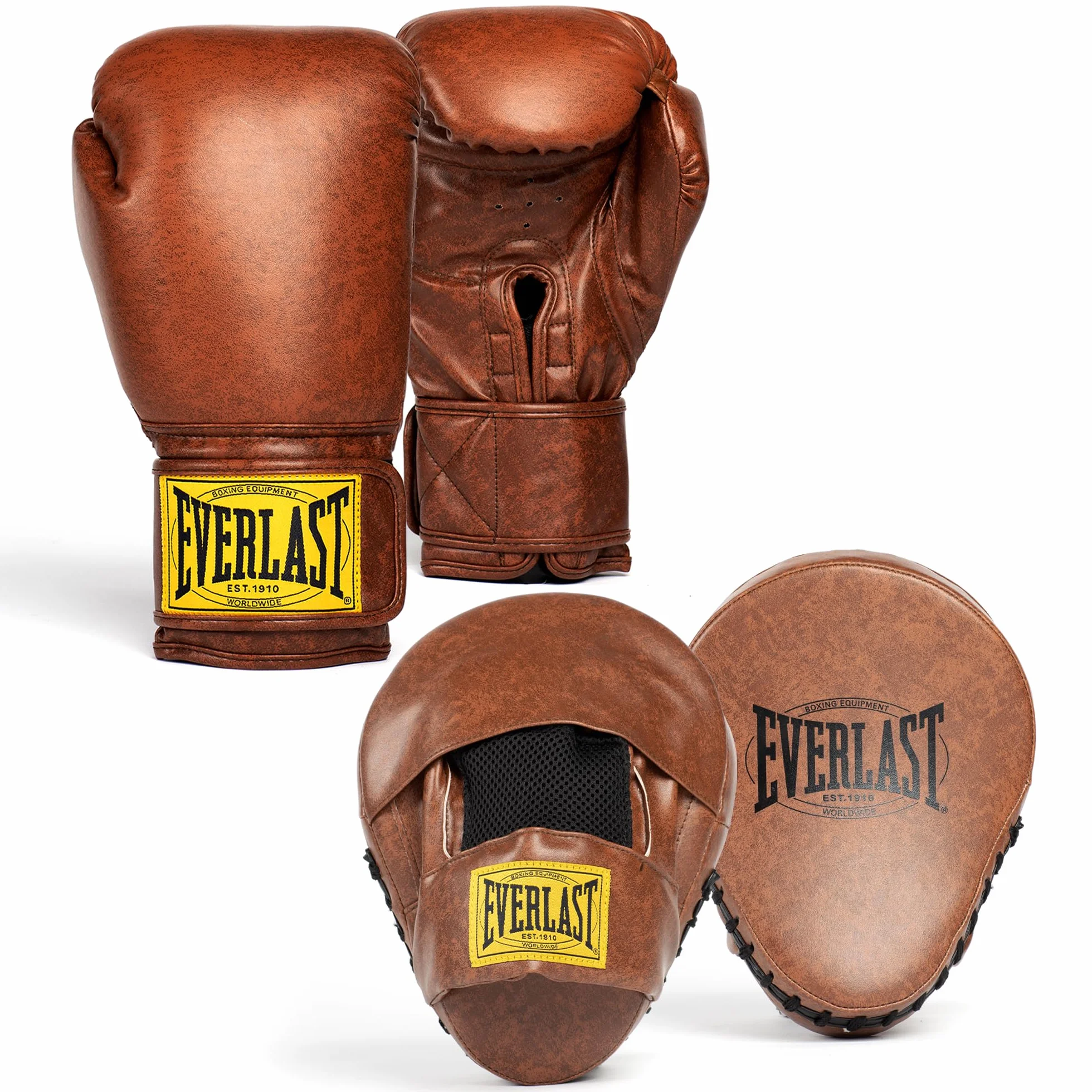 Everlast 1910 Classic Guantes de Boxeo Cuero Cierre Velcro