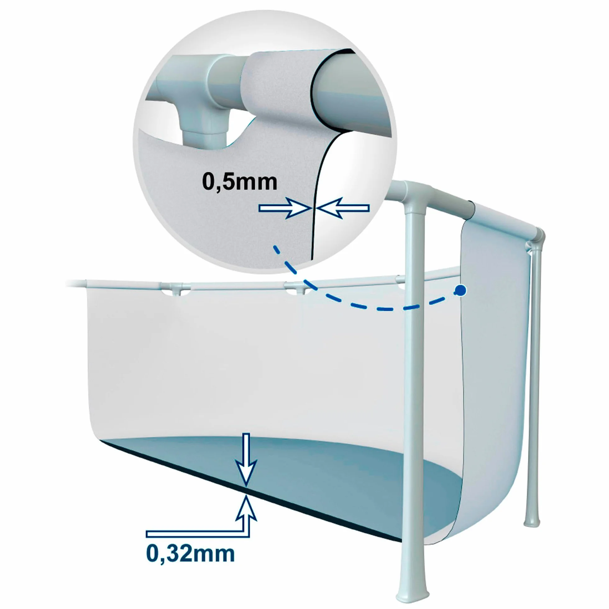 Intex Prism Frame Piscina Desmontable Redonda 26712NP con Depuradora