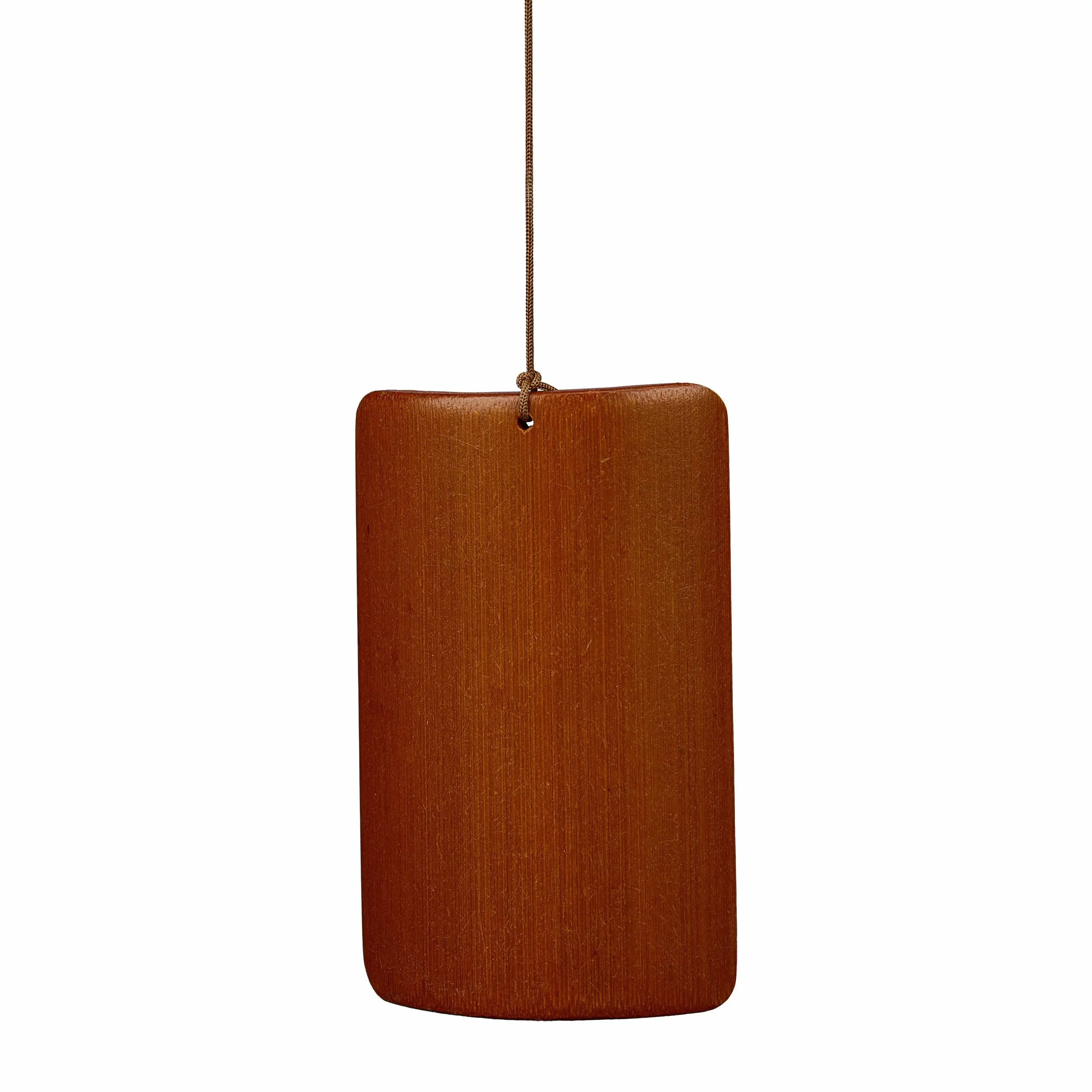 Relaxdays Carillón Viento Bambú Juego Campanas Diseño Velero Decoración Colgante 72x20x6 cm Marrón