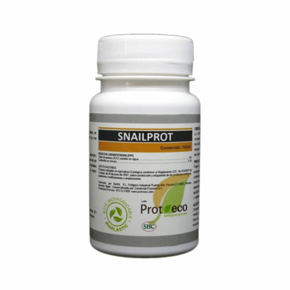 Snailprot PROT-Eco 100 ml | Ecológico repelente contra caracoles y babosas | Natural para huertos y jardines