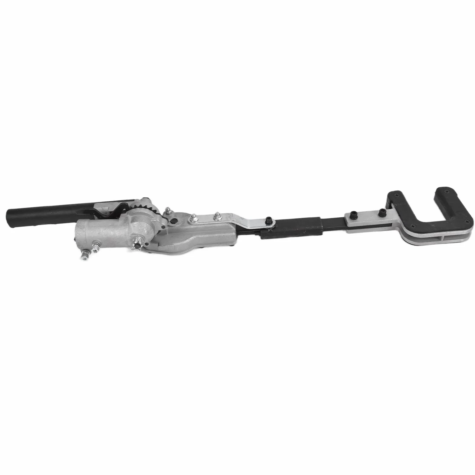 CHICIRIS Cabezal recogedor de frutas eficiente de aleación de aluminio para jardín, 9 dientes, cabezal de recogida de residuos de aceituna