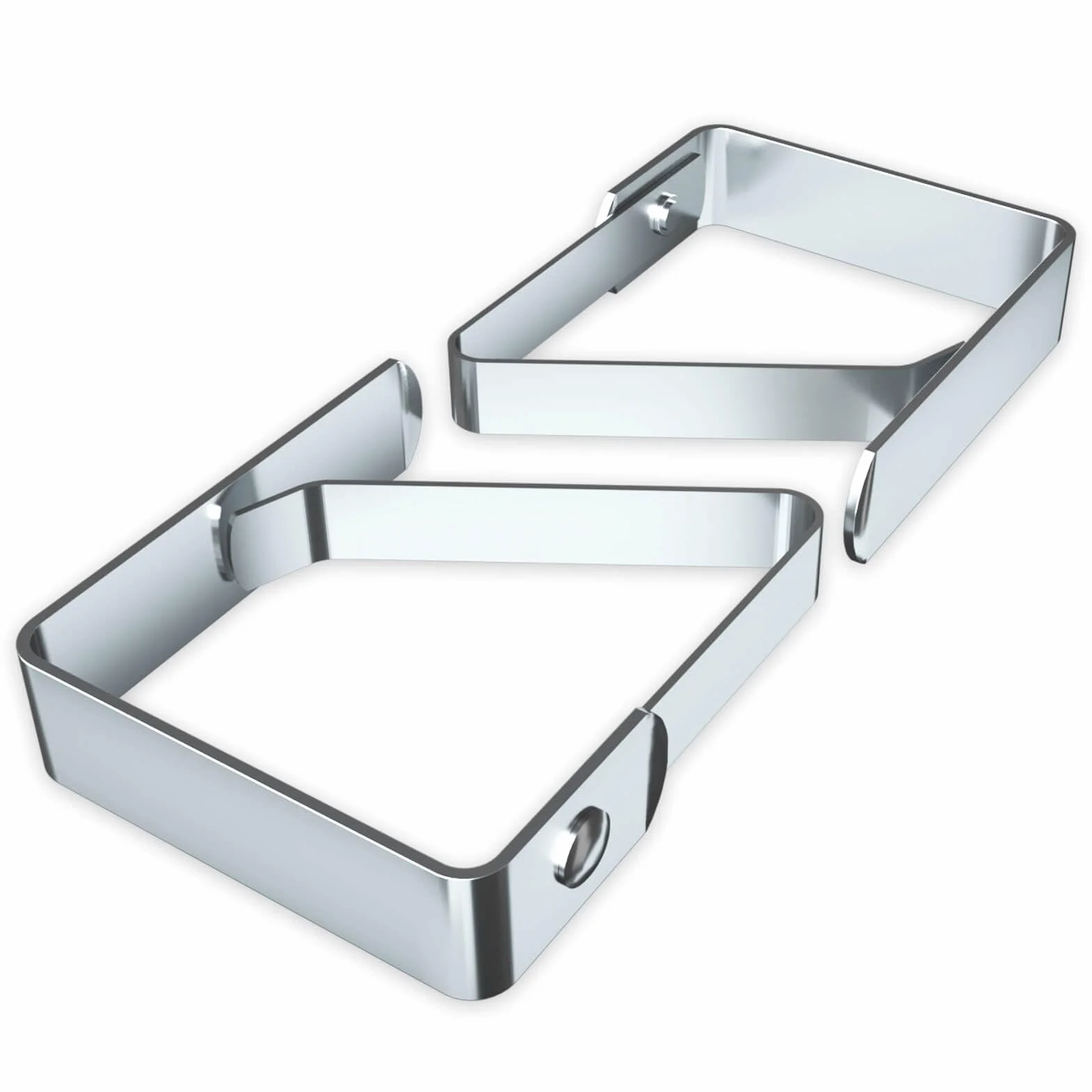 Blooven 8 Piezas Pinzas Sujeta Manteles Acero Inoxidable para Mesas 1-3 cm