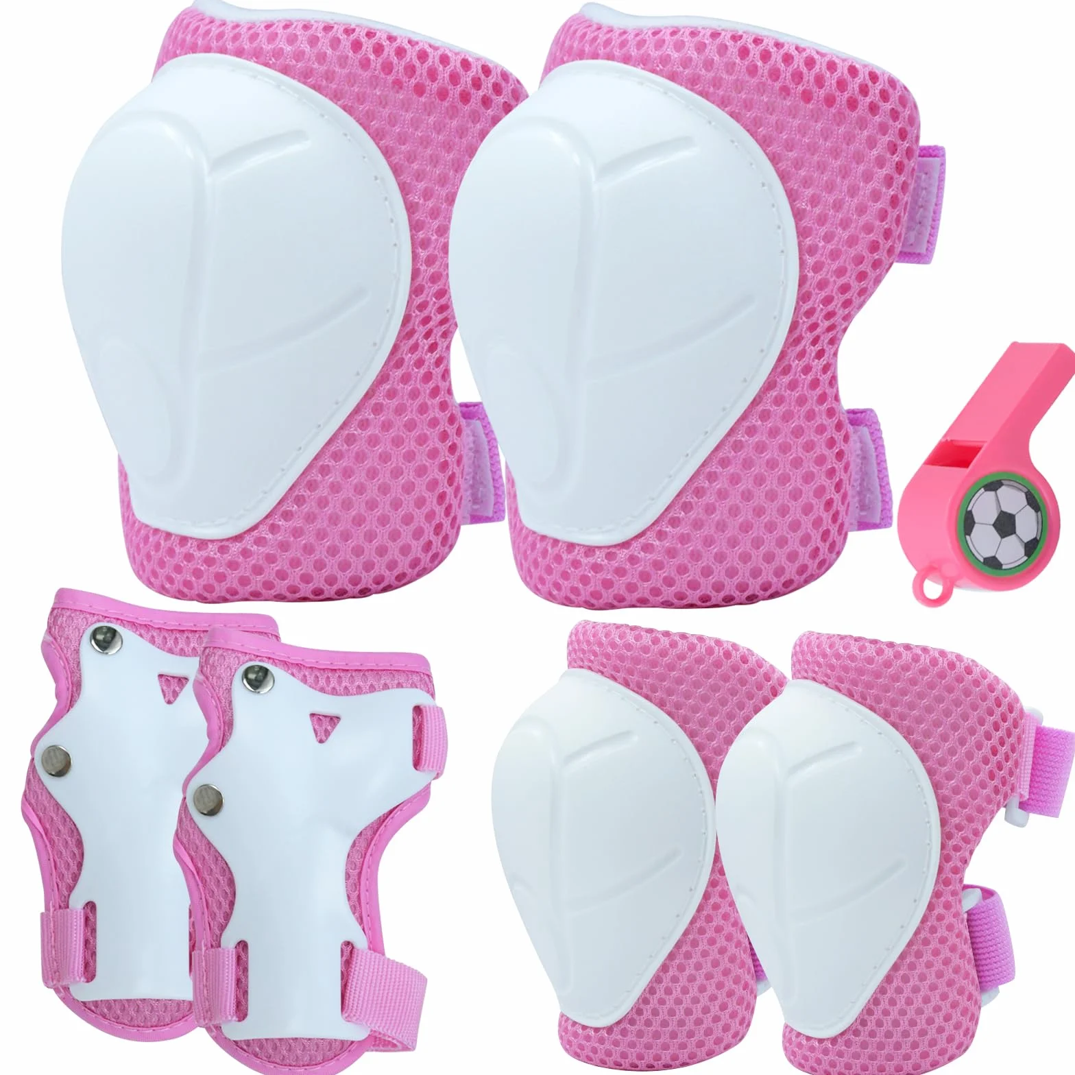 Rodilleras Niño 6 en 1 Protectores Patinaje Infantil Ajustables Coderas Muñequeras