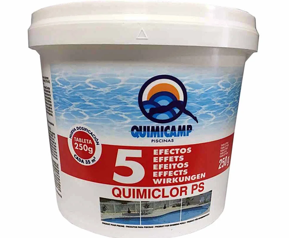 Quimicamp 201805 Cloro Antialga Quimiclor Tab. 200G