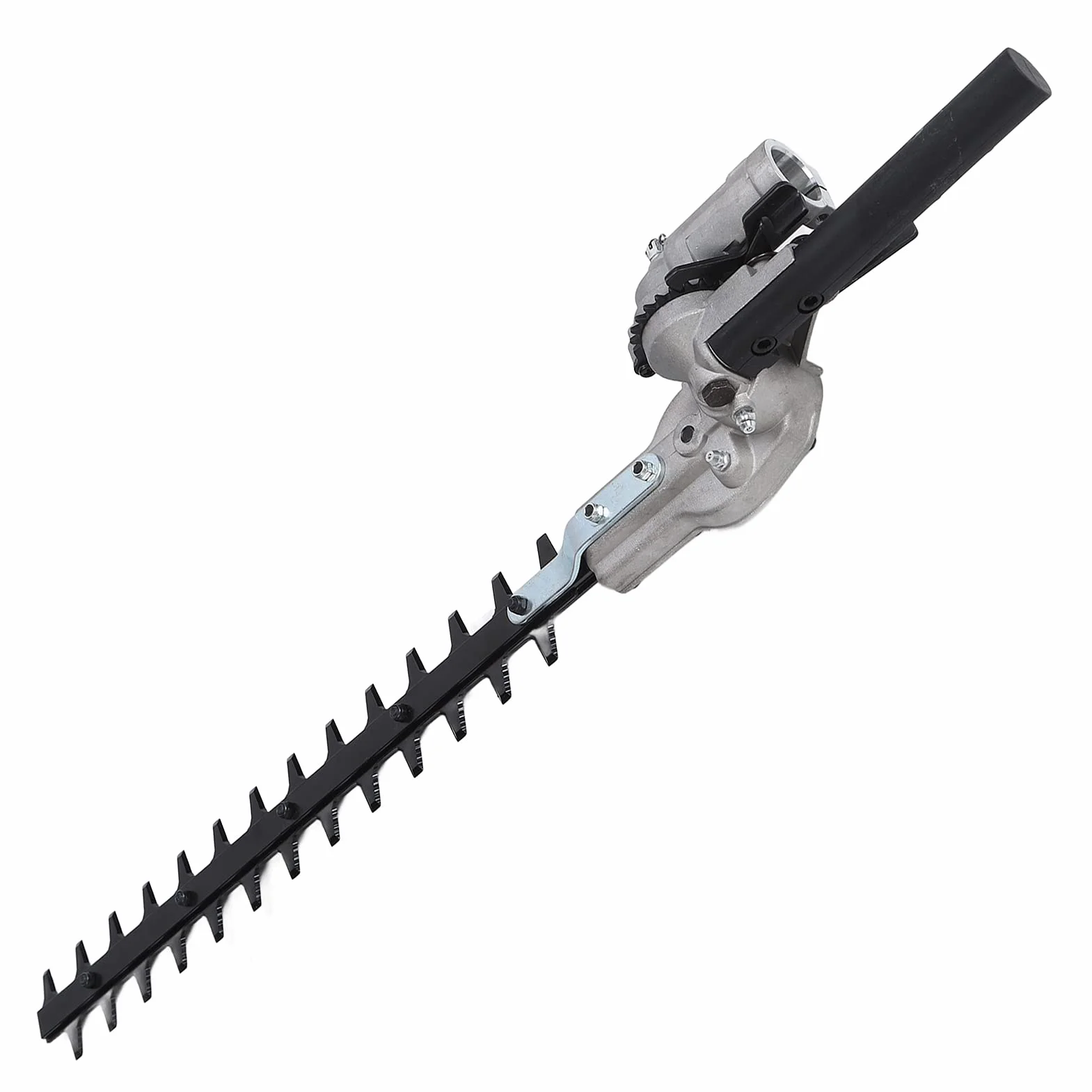 LICAEVEY Cuchilla Cortasetos, Hoja Doble de 26 Mm para Recortar Setos, Acero Al Manganeso 65 y Aleación de Aluminio, 41,5 Cm de Largo para Poda de Jardín, Piezas de Repuesto para Desbrozadora