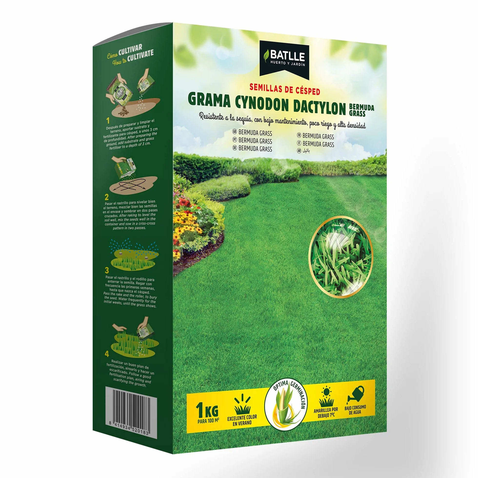 Semillas Batlle Grama Cynodon dactilon (Berm.Grass) Pild
