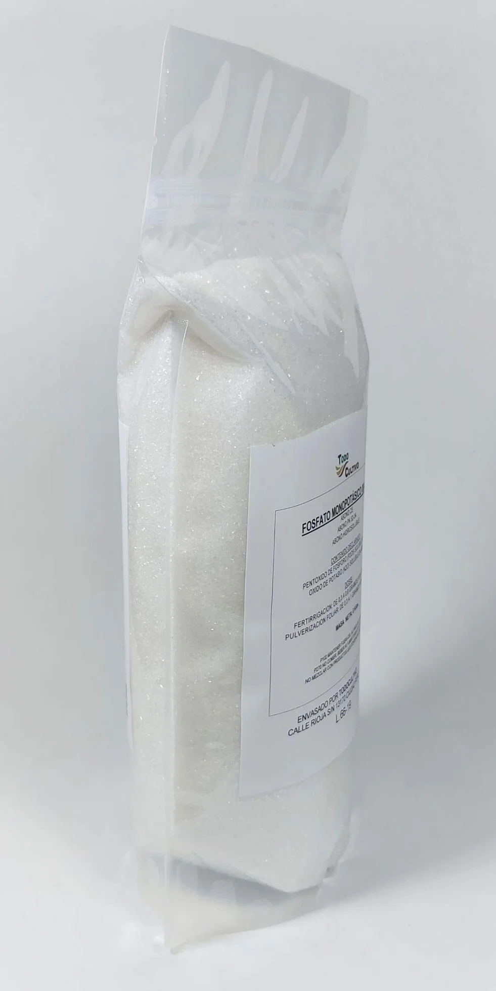 Fosfato Monopotásico 00-52-34 MKP KH₂PO₄ 5 Kilos Hidrosoluble Cristalino