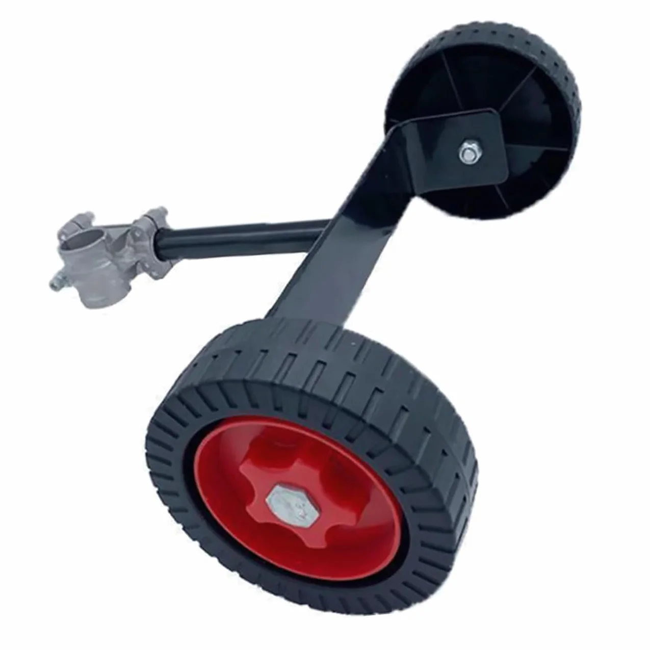 ibasenice Rueda de Soporte para Cortacésped de Rueda de Silenciosa para Cortacésped de Empuje Accesorios de Jardín