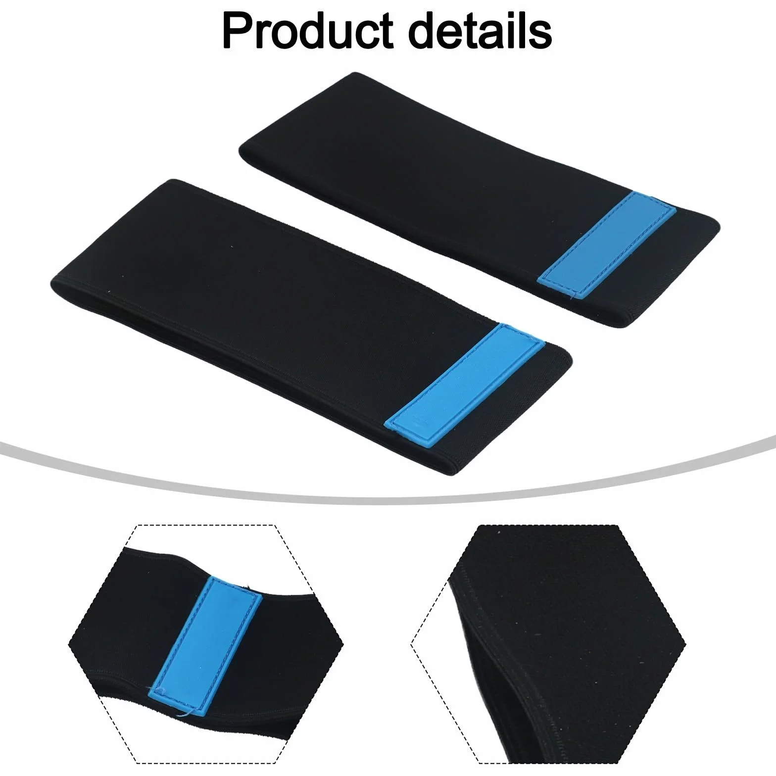 Fundas para zapatos de patines de velocidad, protección antiarañazos, antidesgaste, alta elasticidad, talla L (39-44), negro