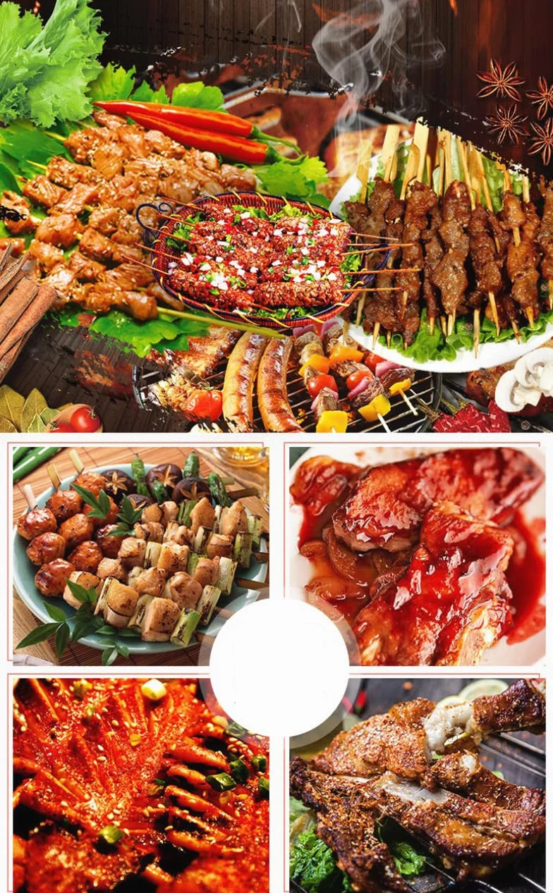 Juego de 9 cubiertos de acero inoxidable para barbacoa, accesorios profesionales para barbacoa, utensilios para barbacoa, juego de herramientas para barbacoa para hombres, con bolsa fácil de llevar,