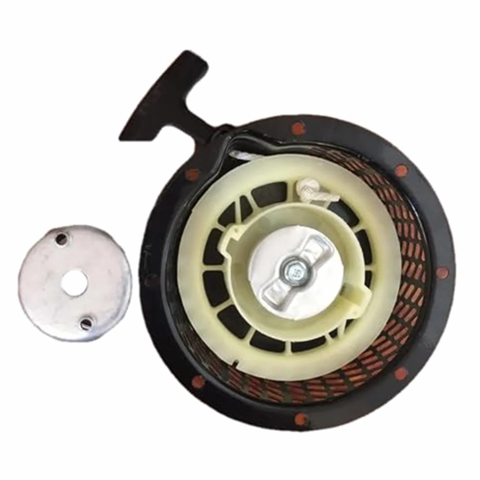Conjunto de Arranque de Retroceso EY20 de Alto Tipo for Piezas de Motor generador, Motor de Gasolina 167F, Arranque por Cuerda del generador RGX2400 Arranque de Retroceso