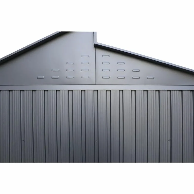 Duramax Caseta de aluminio 10'x8' 323 x 243 x 235 cm Gris