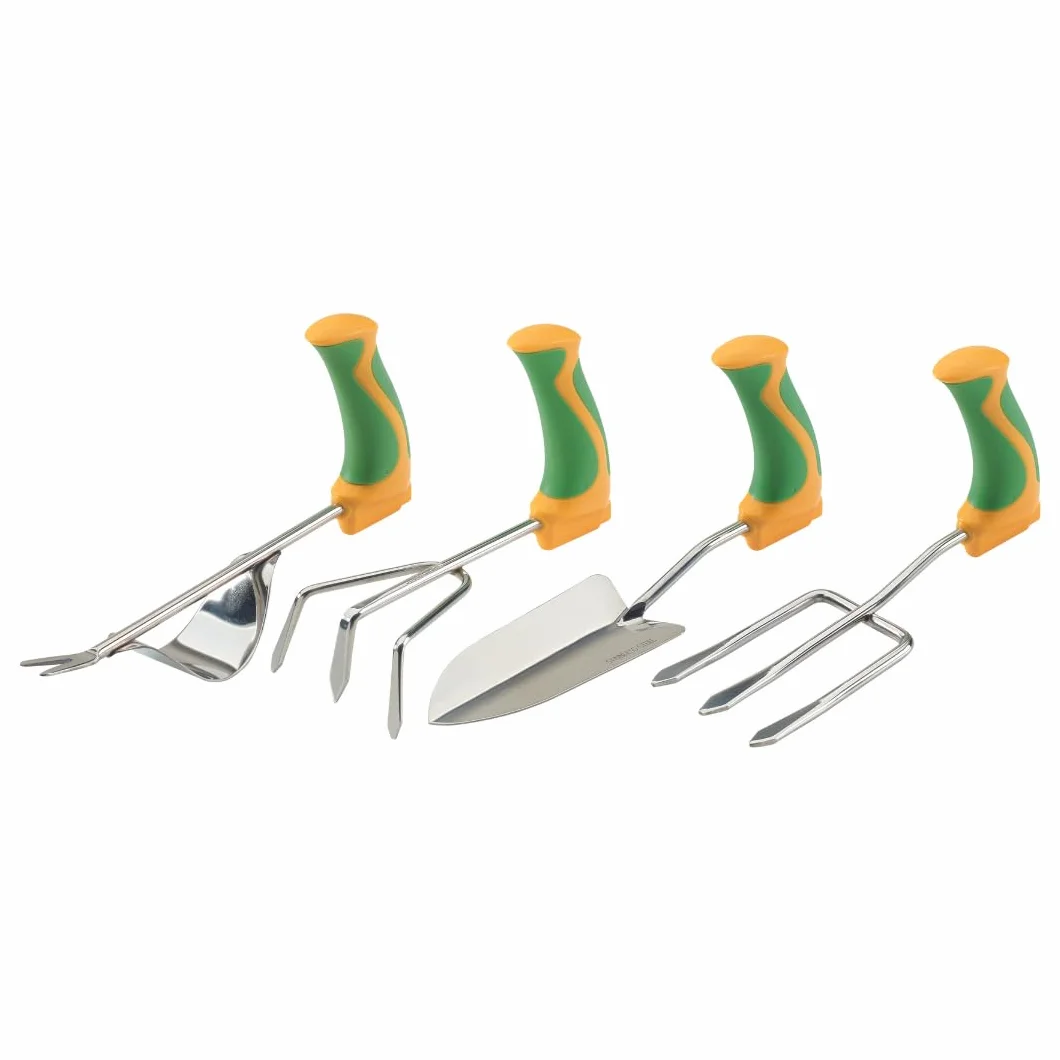 Easi-Grip® - Herramienta ergonómica de jardín para personas limitadas que desean trabajar en el jardín, en diferentes modelos y longitudes, jardinería, bancal alto (corto, juego)