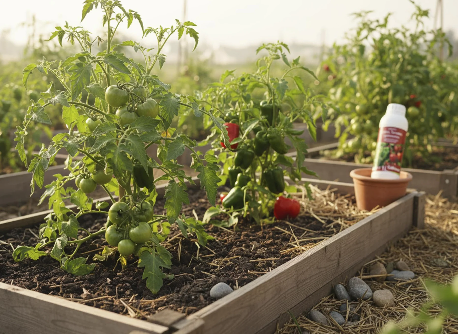 CULTIVERS Calcio Líquido para Tomates y Pimientos 5 L Abono Líquido con Calcio para Cultivos Hortícolas