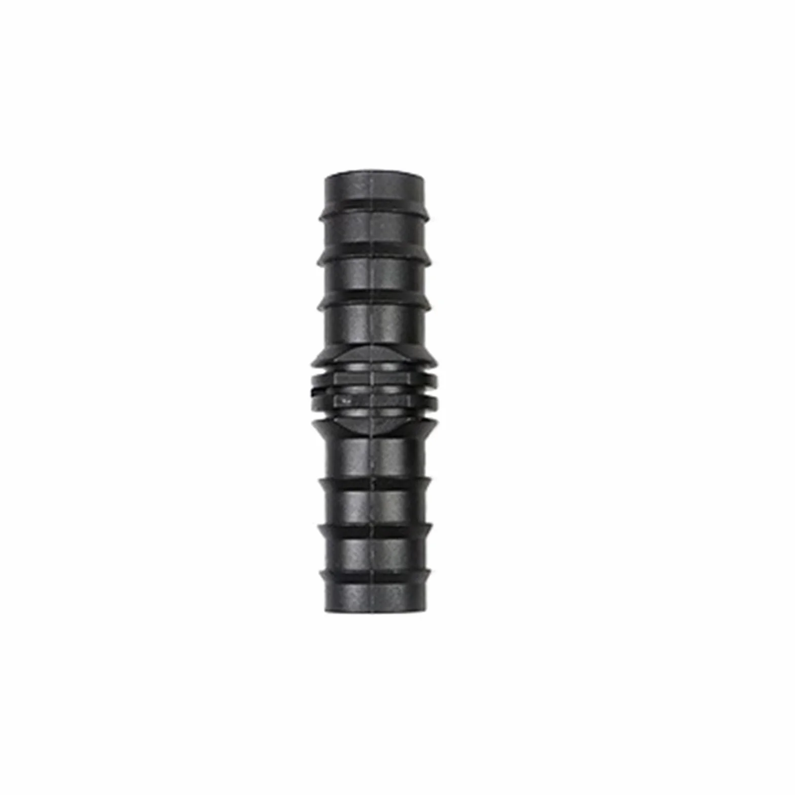 Junta de tubería de PE, conector de codo recto en T de 16mm, 20mm y 25mm, conector de manguera rociadora for riego de invernadero(Straight,20mm,30 pieces)