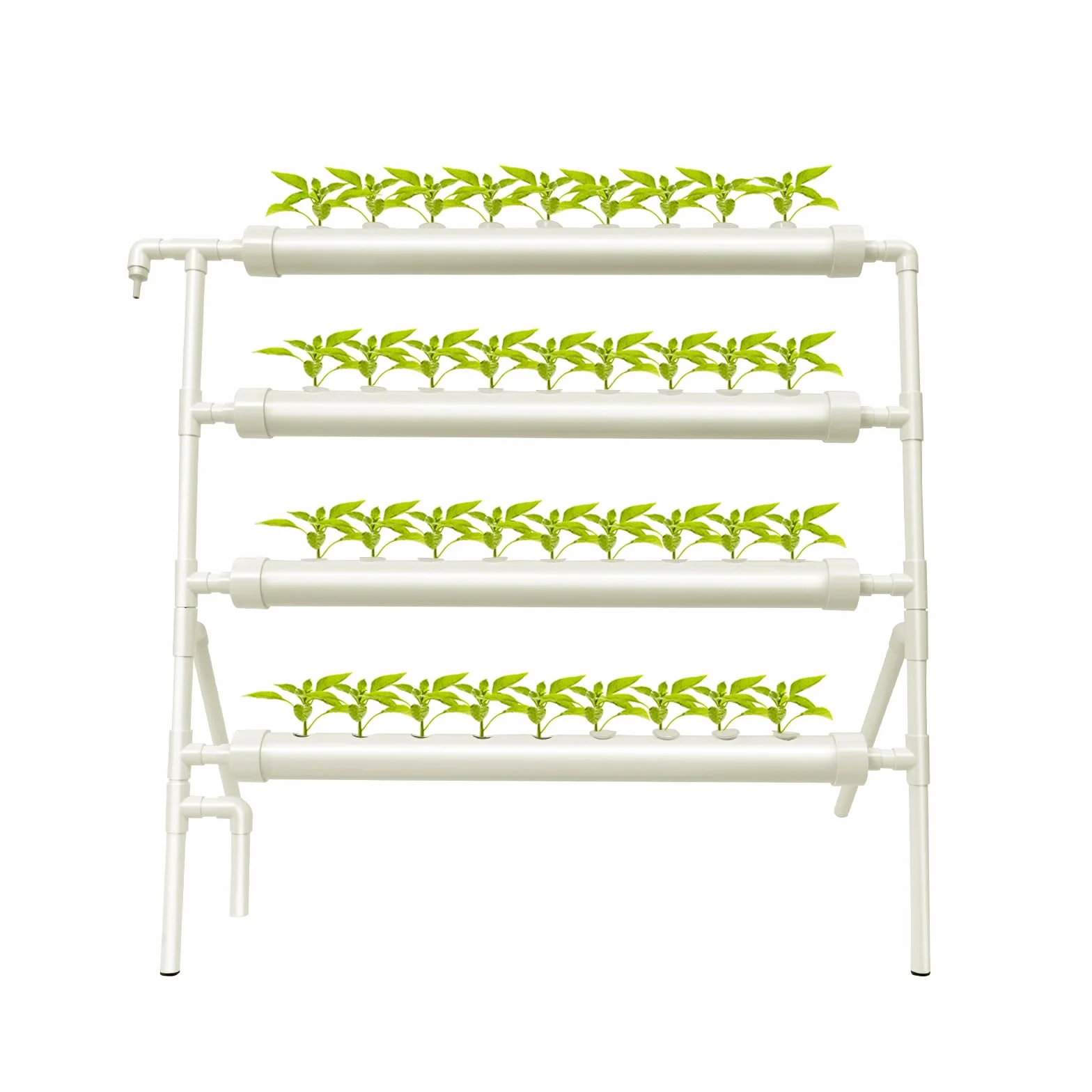 Kit de cultivo hidropónico, sistema hidropónico de 36 agujeros, sistema de cultivo sin tierra, con bomba de agua, sistema de riego hidropónico para plantas, sistema hidropónico de plantas para