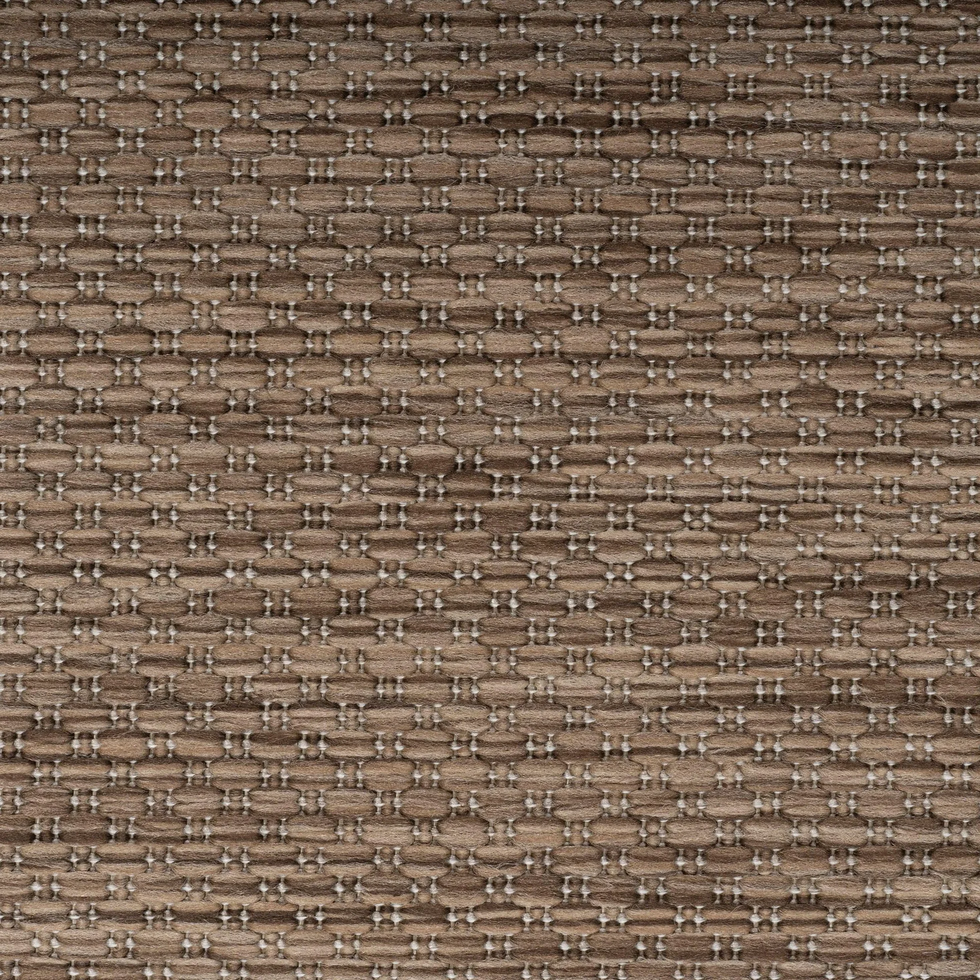 Alfombra Exterior Resistente a la Intemperie Impermeable 200x300 Marrón - Alfombra de Cocina de Tejido Plano para Balcón Terraza Jardín