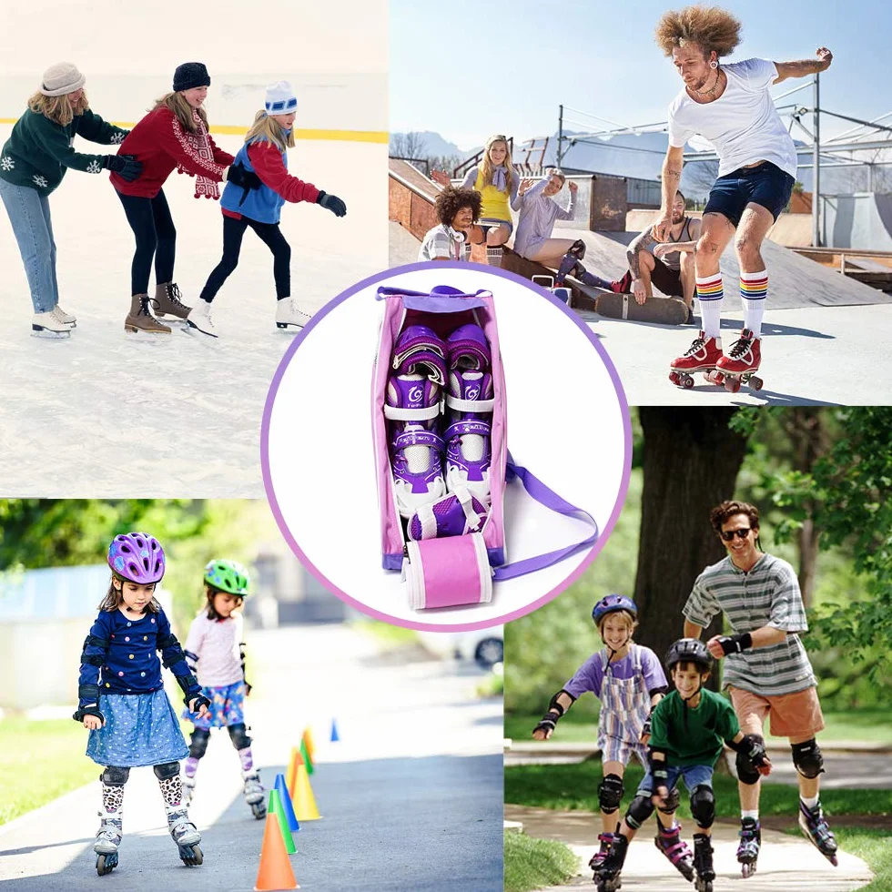 Bolsa para Patines Adulto 4 Ruedas Talla 43 EU